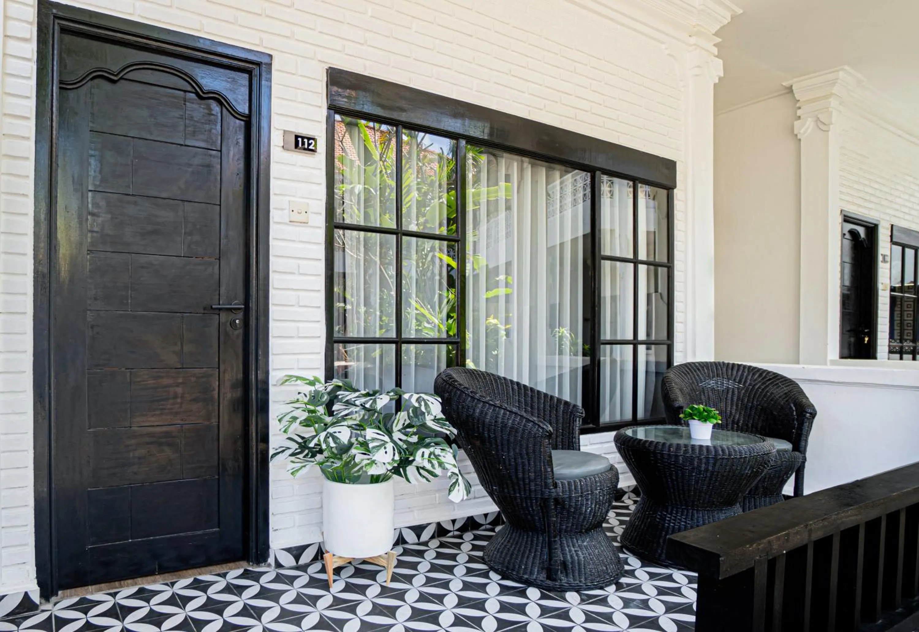 Balcony/Terrace in Casa Wina Kuta Managed by ARM Hospitality