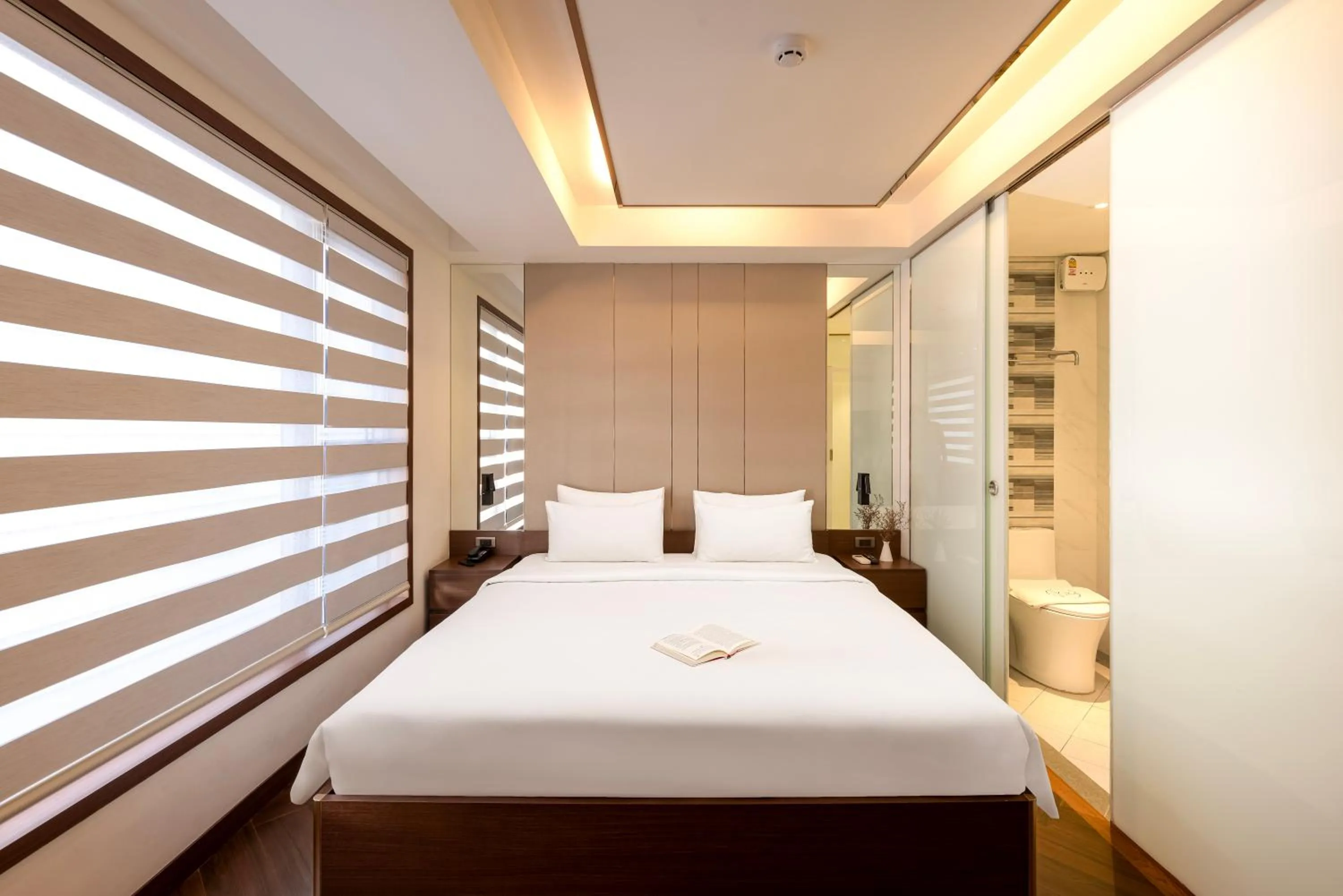 Bed in Riverside Hotel