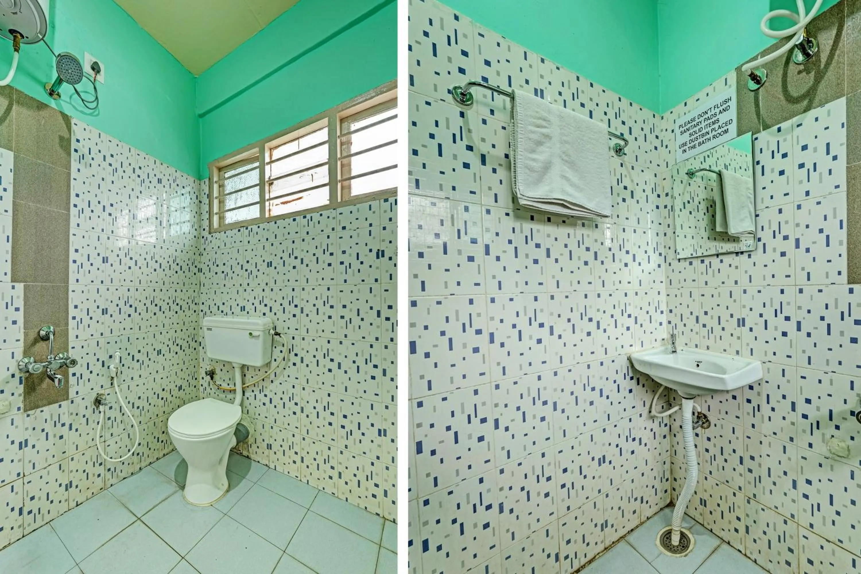 Bathroom in Super Collection O Druvi Corporate Hotel