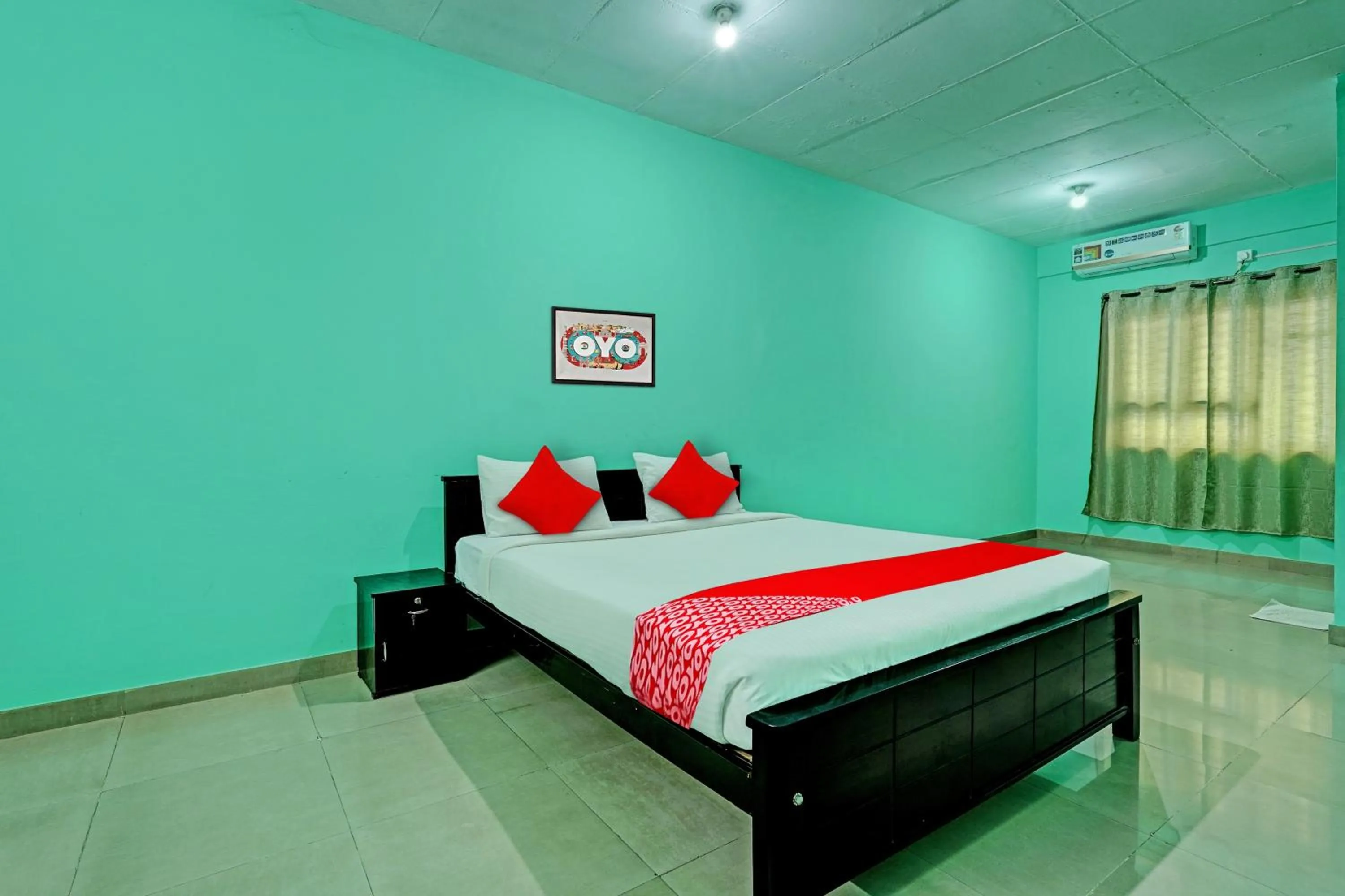 Bedroom, Bed in Super Collection O Druvi Corporate Hotel