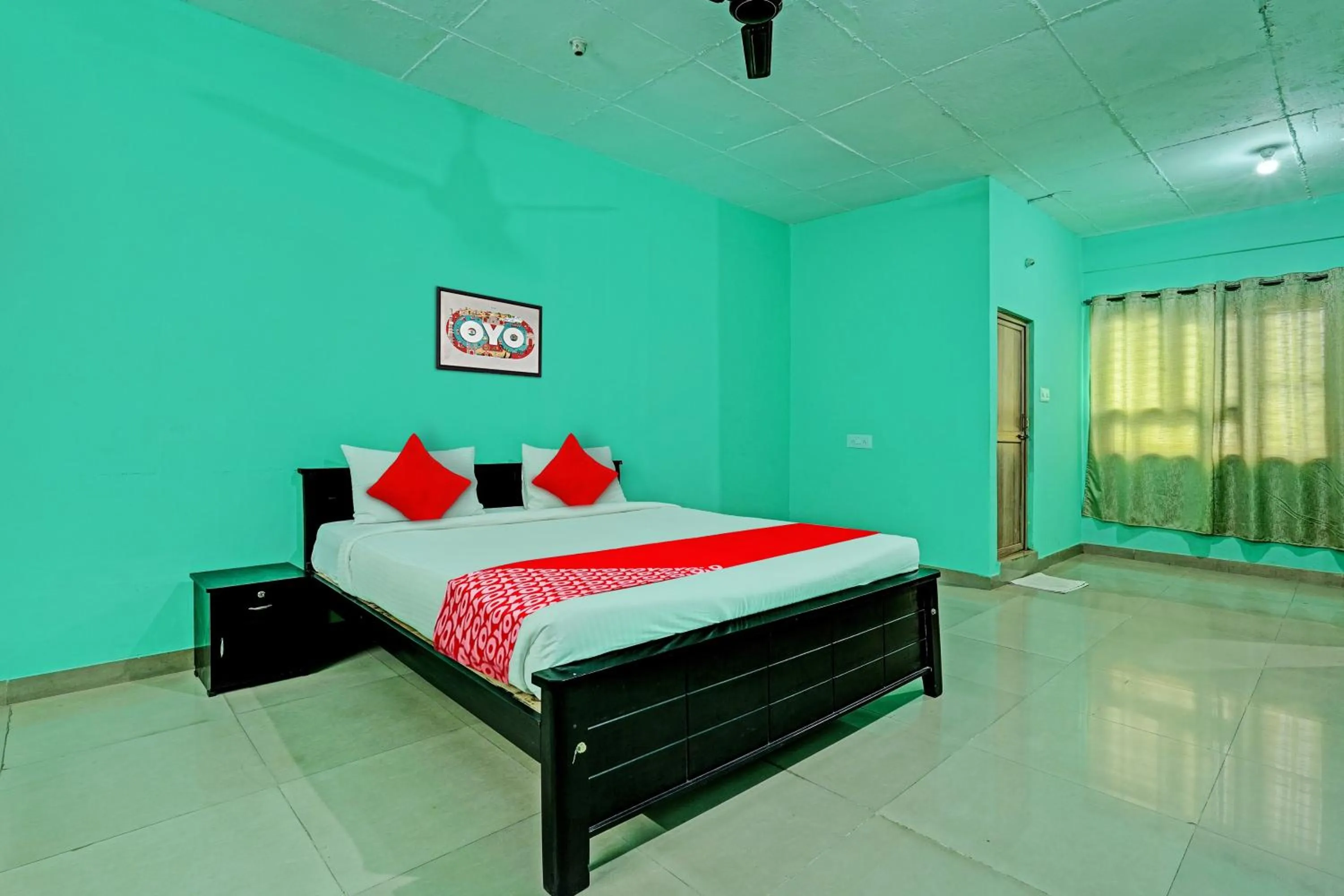 Bedroom, Bed in Super Collection O Druvi Corporate Hotel