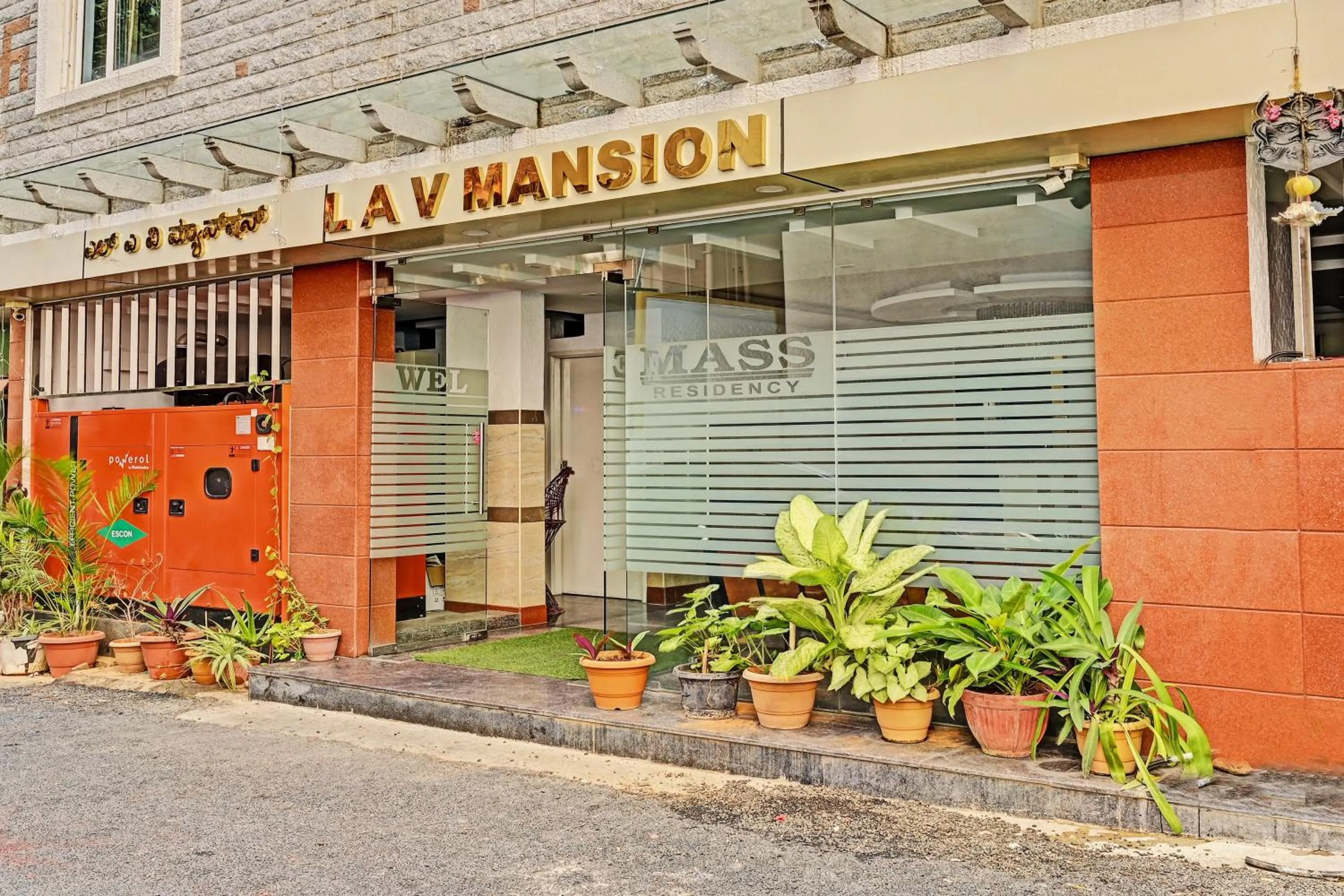 Facade/entrance in Collection O The Mass Residency By Dv