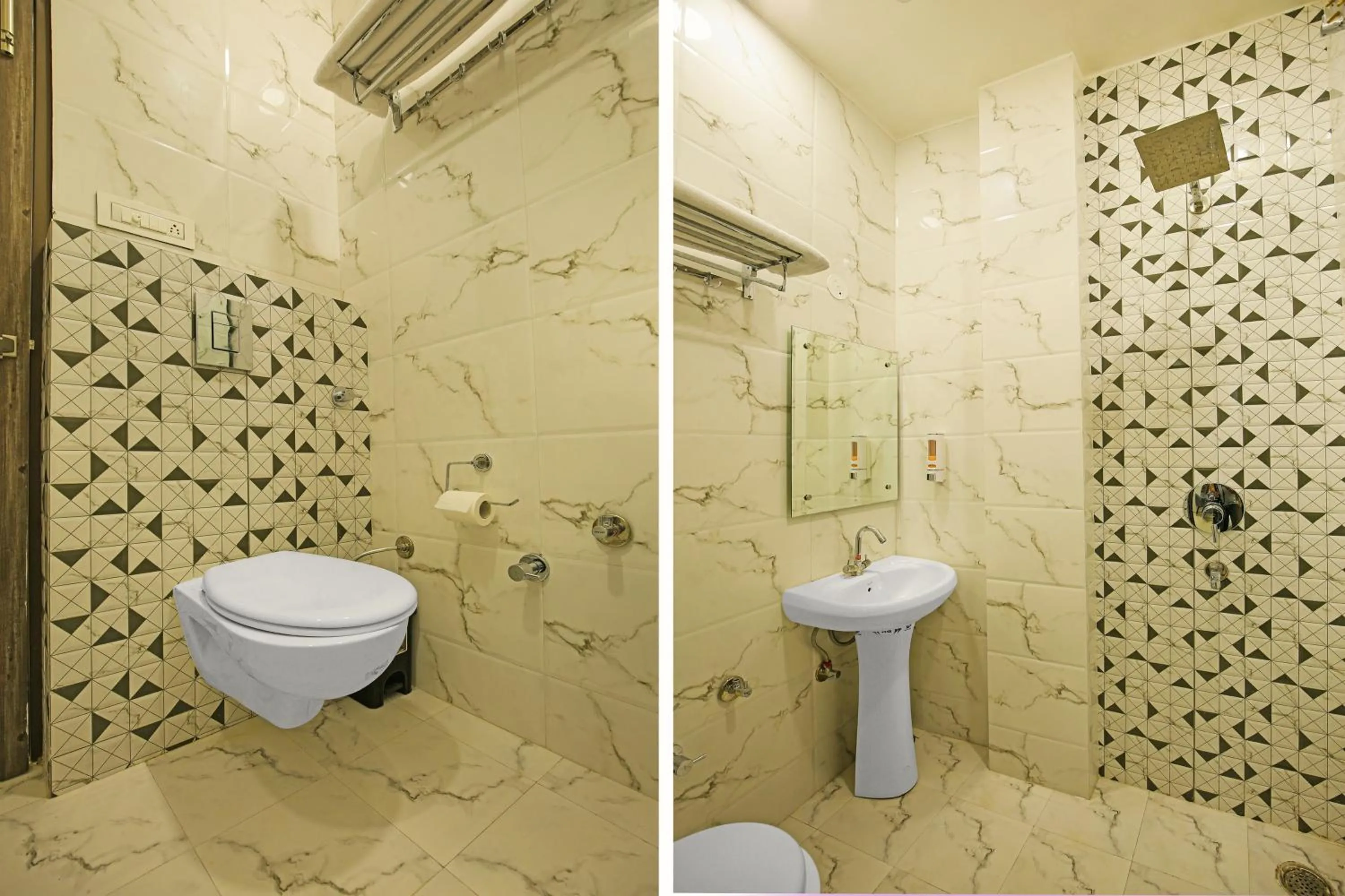 Bathroom in Hotel O Grand Inn