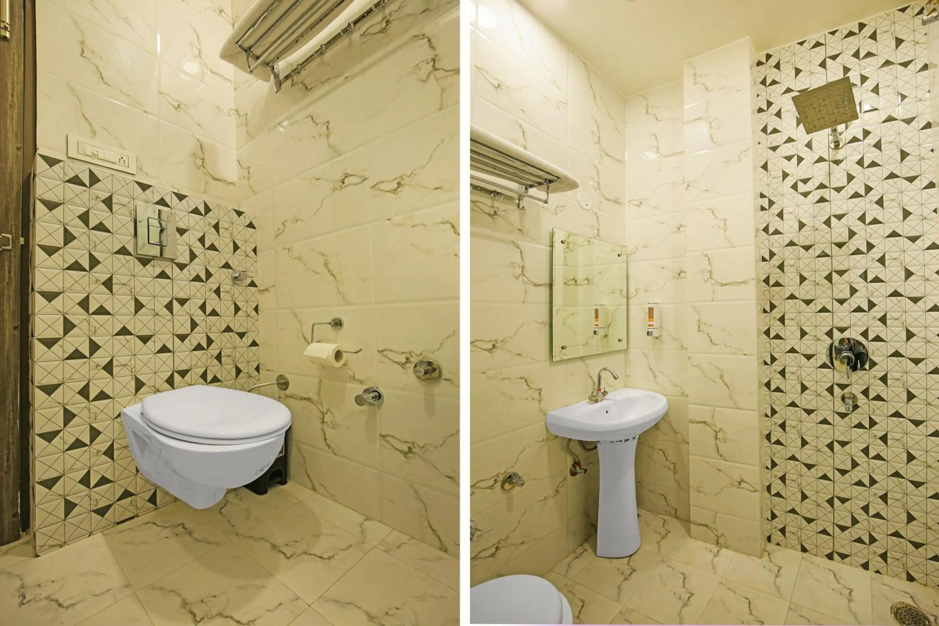 Bathroom in Hotel O Grand Inn