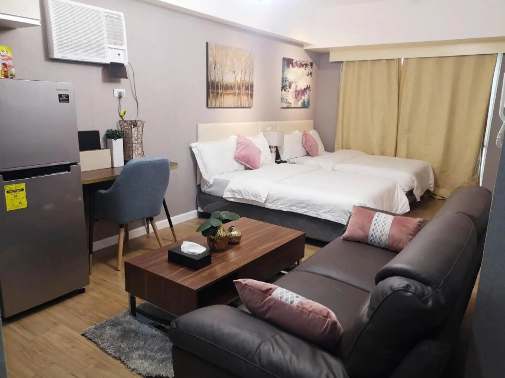 Bed in Davao Central Suites