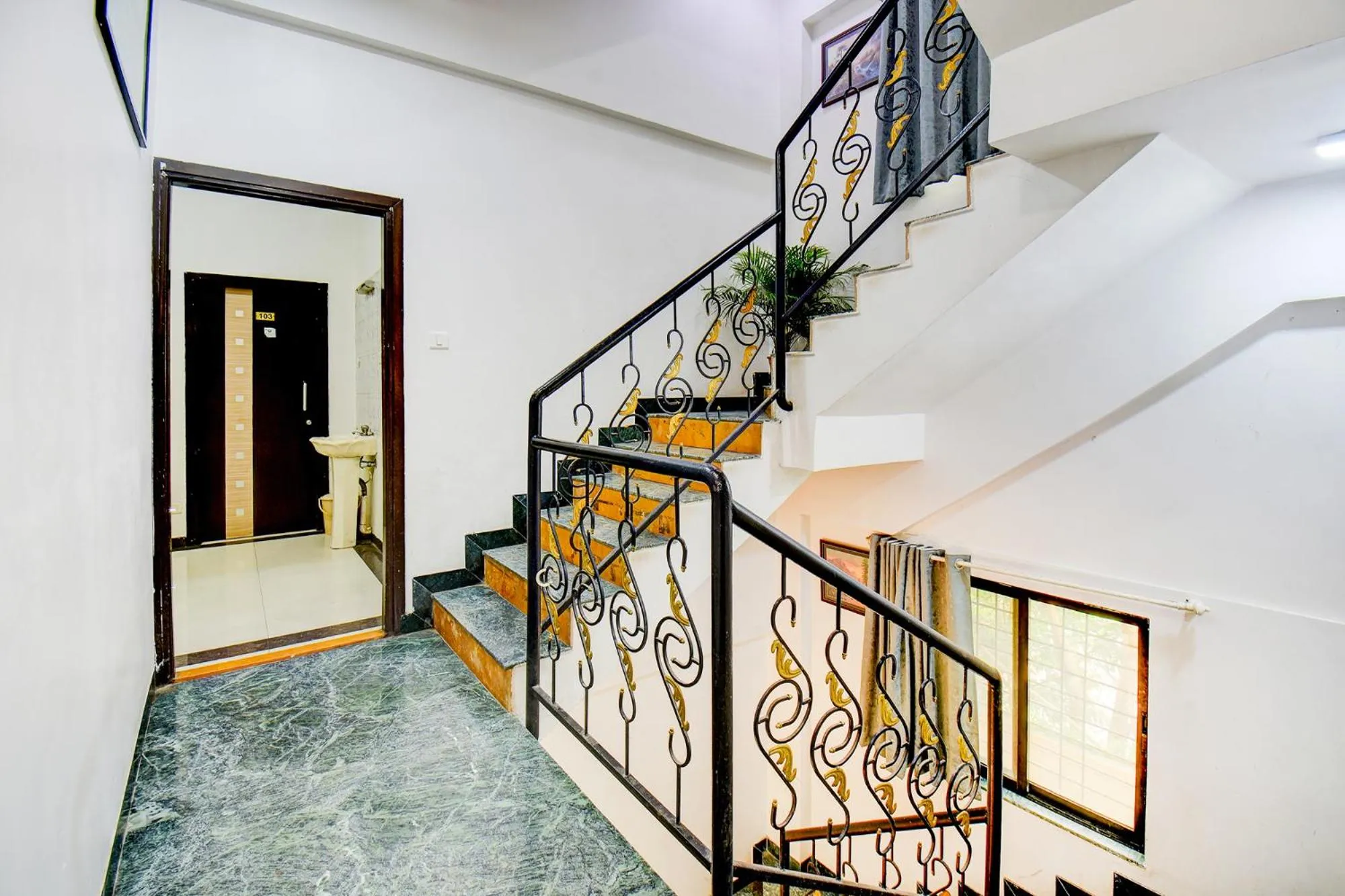 Lobby or reception in Via Sahil Residency
