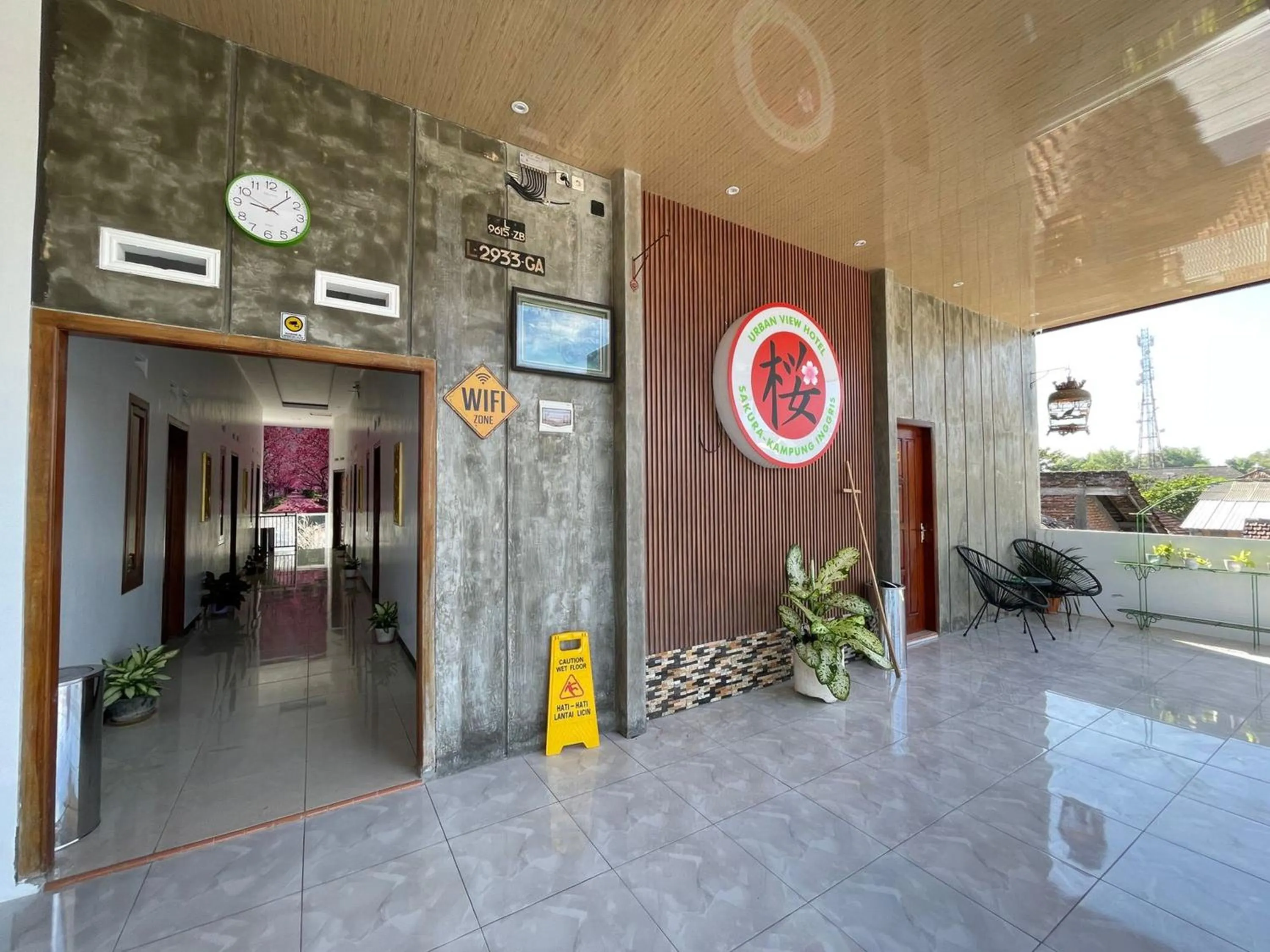 Property building in Urbanview Hotel Sakura Kampung Inggris Pare by RedDoorz