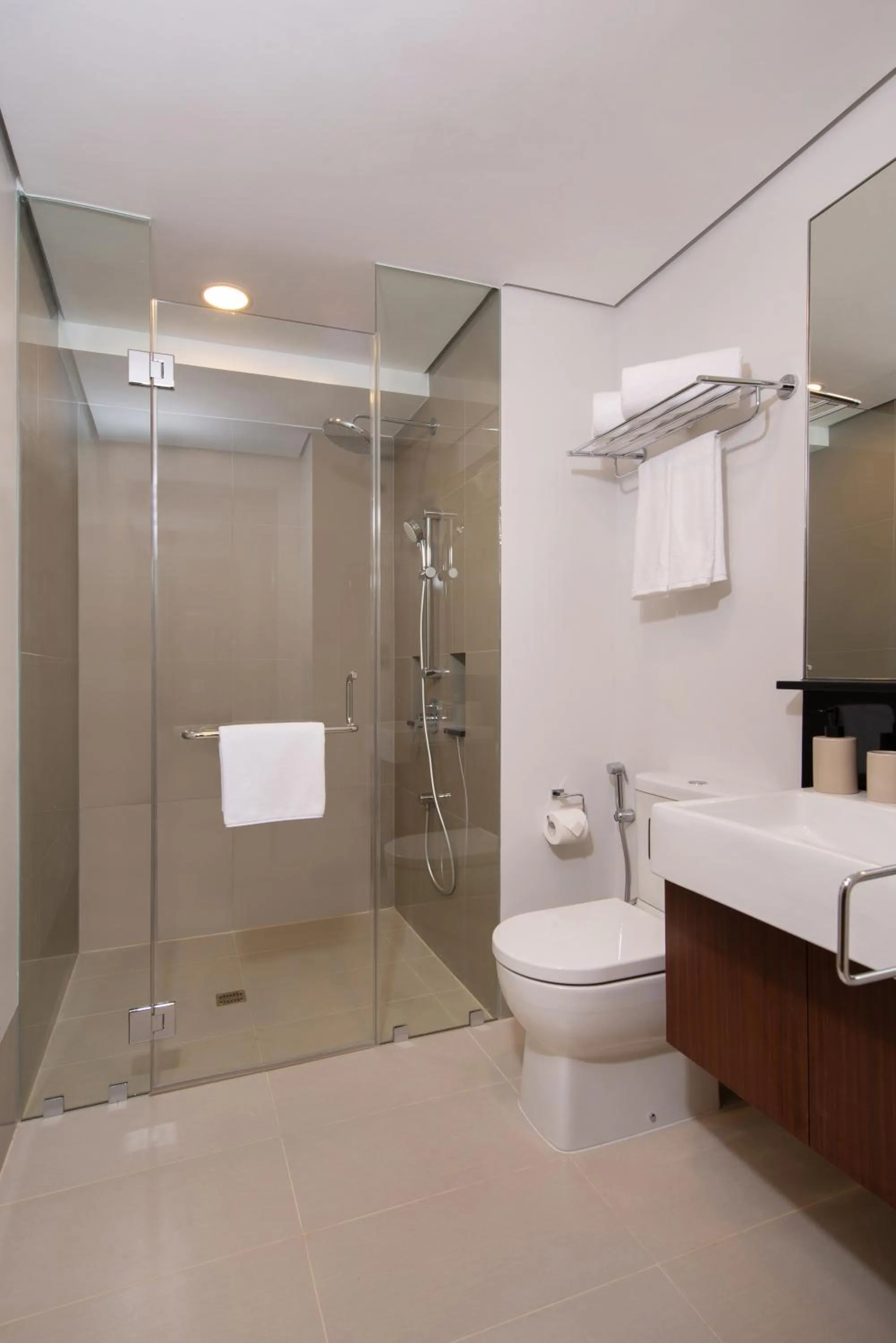 Bathroom in Citadines Benavidez Makati