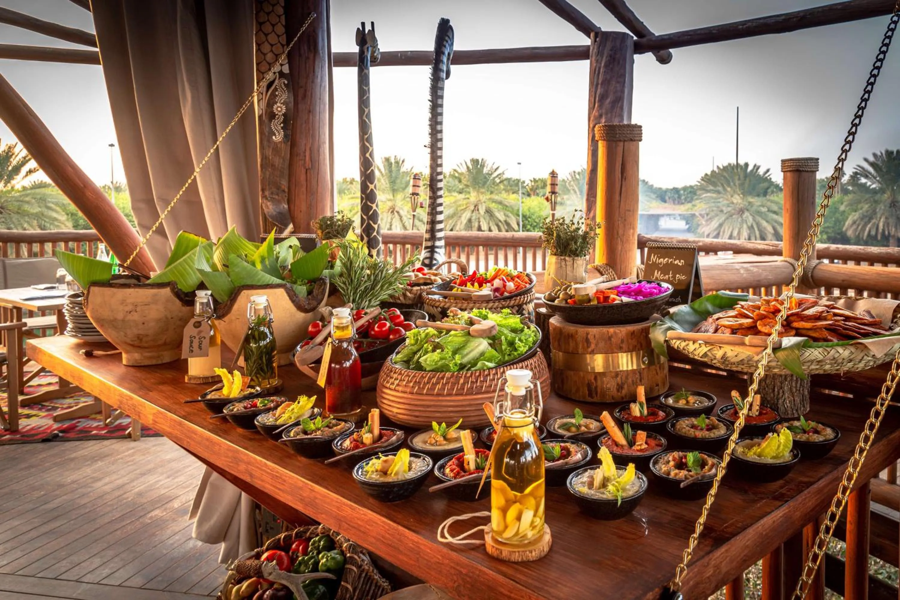 Restaurant/places to eat in Nofa Riyadh, A Radisson Collection Resort