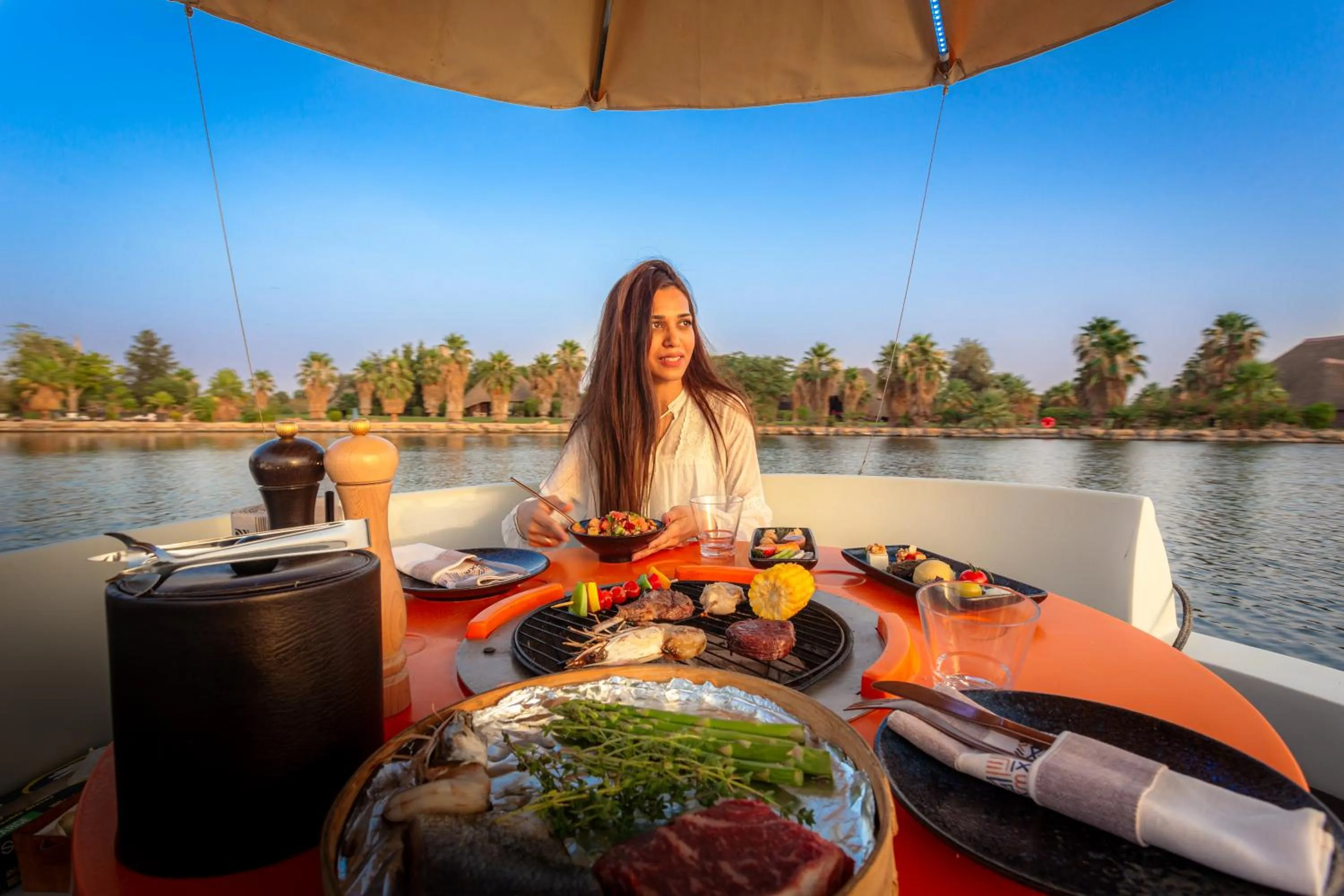 BBQ facilities in Nofa Riyadh, A Radisson Collection Resort