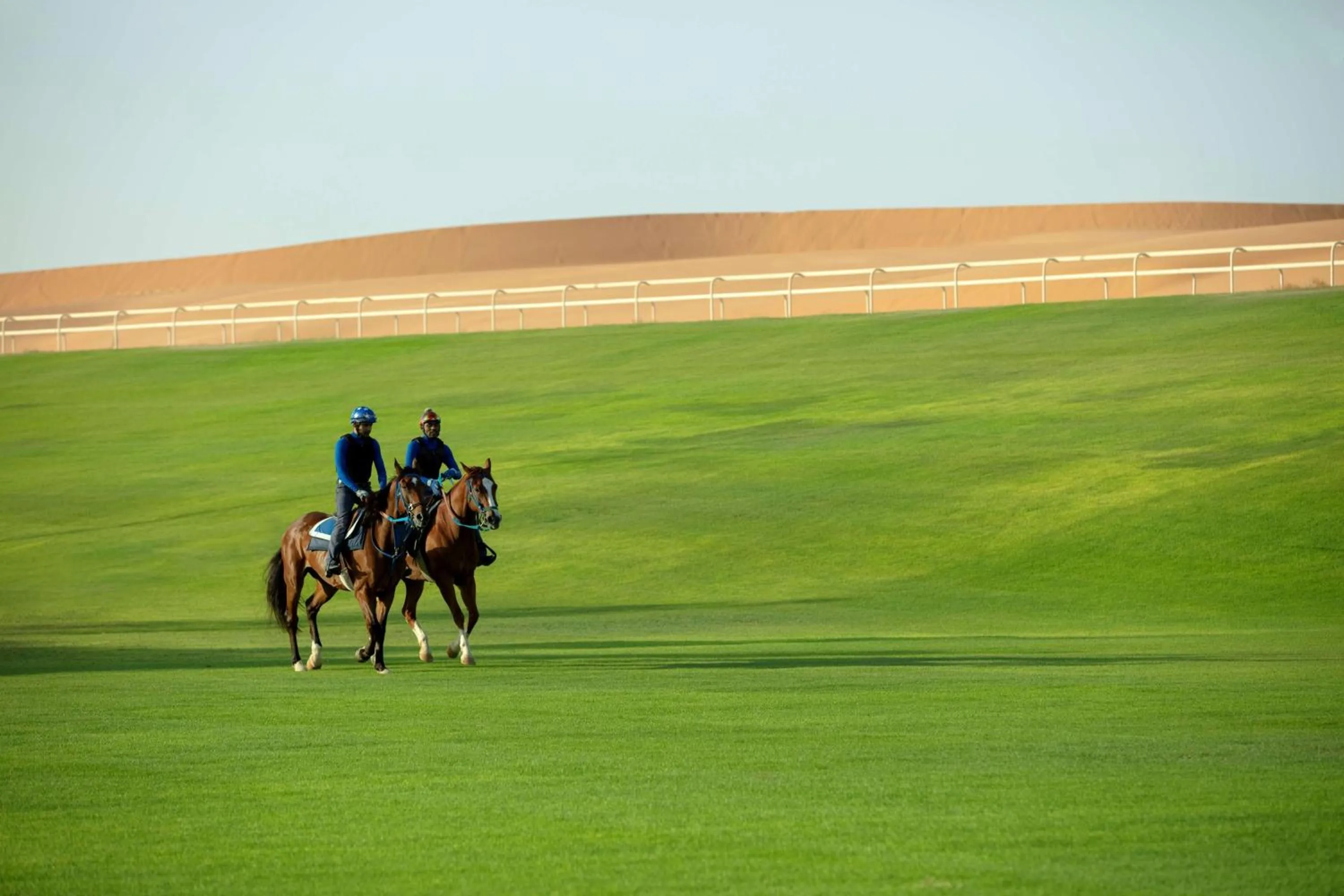 Horse-riding in Nofa Riyadh, A Radisson Collection Resort
