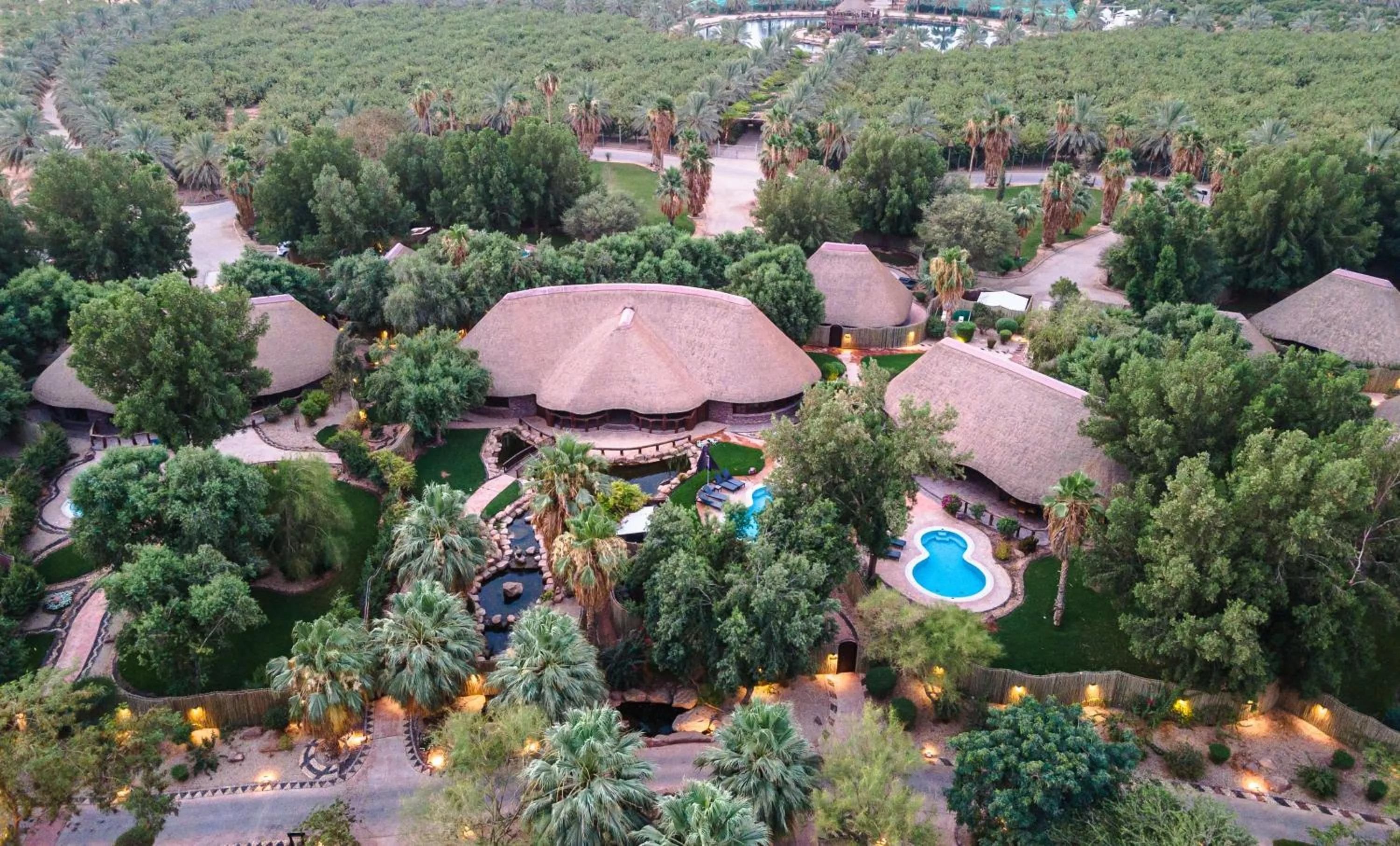 Property building in Nofa Riyadh, A Radisson Collection Resort