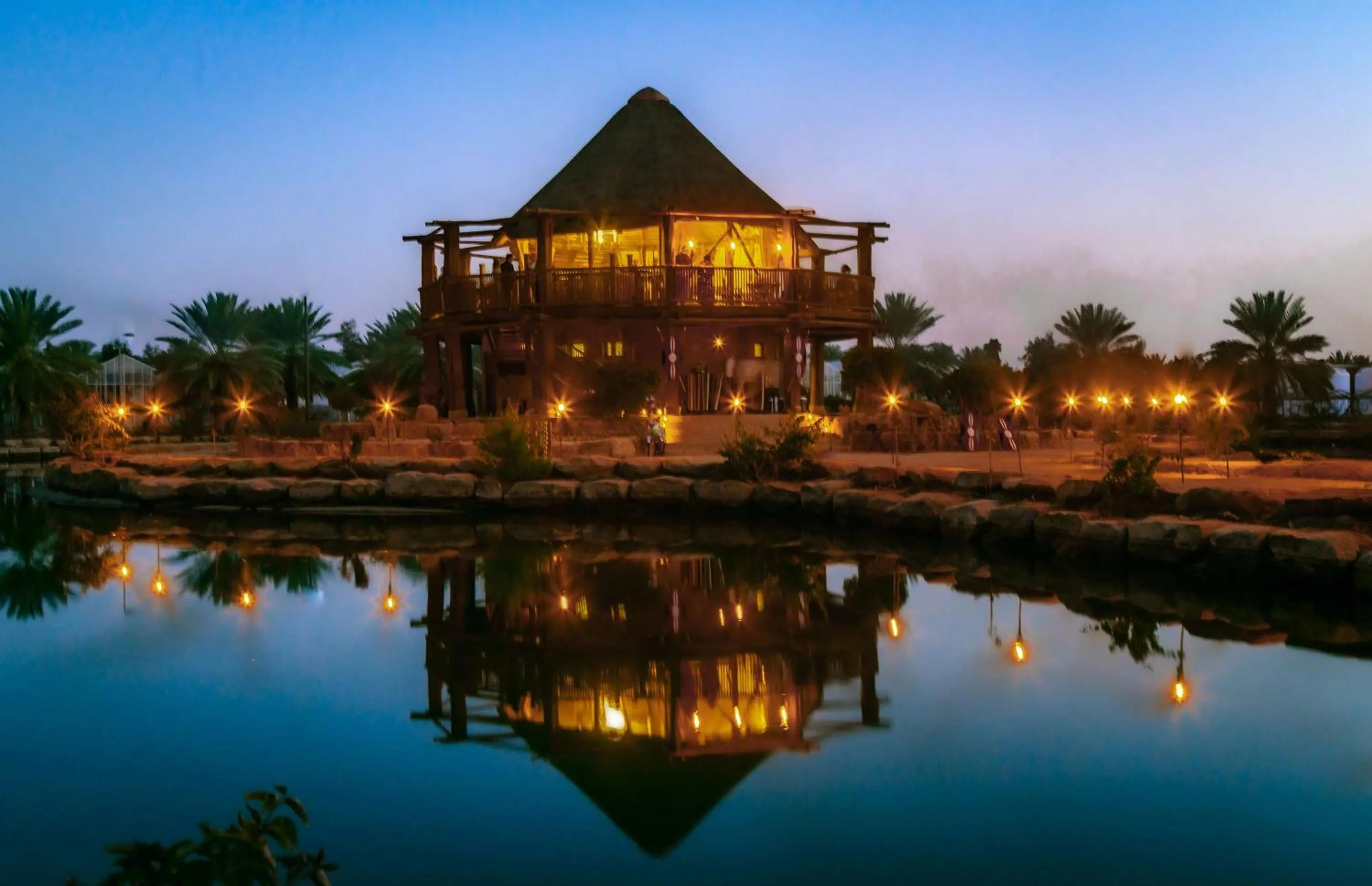 Property building in Nofa Riyadh, A Radisson Collection Resort