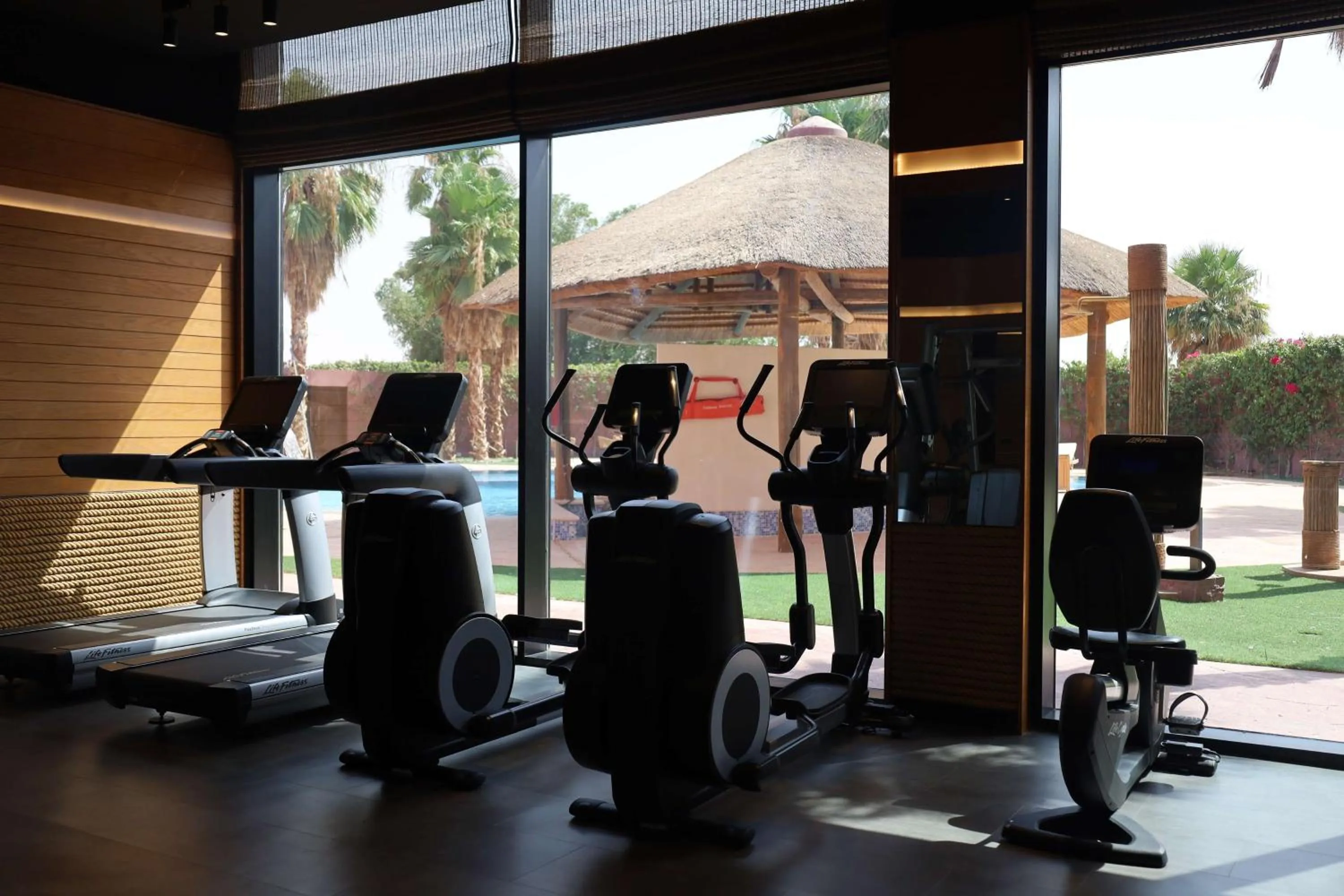 Fitness centre/facilities in Nofa Riyadh, A Radisson Collection Resort