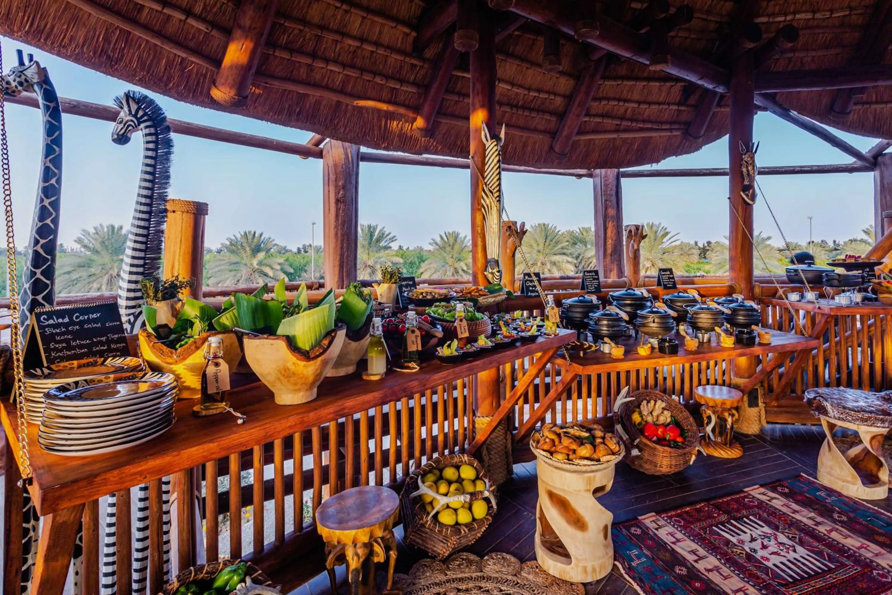 Restaurant/places to eat in Nofa Riyadh, A Radisson Collection Resort