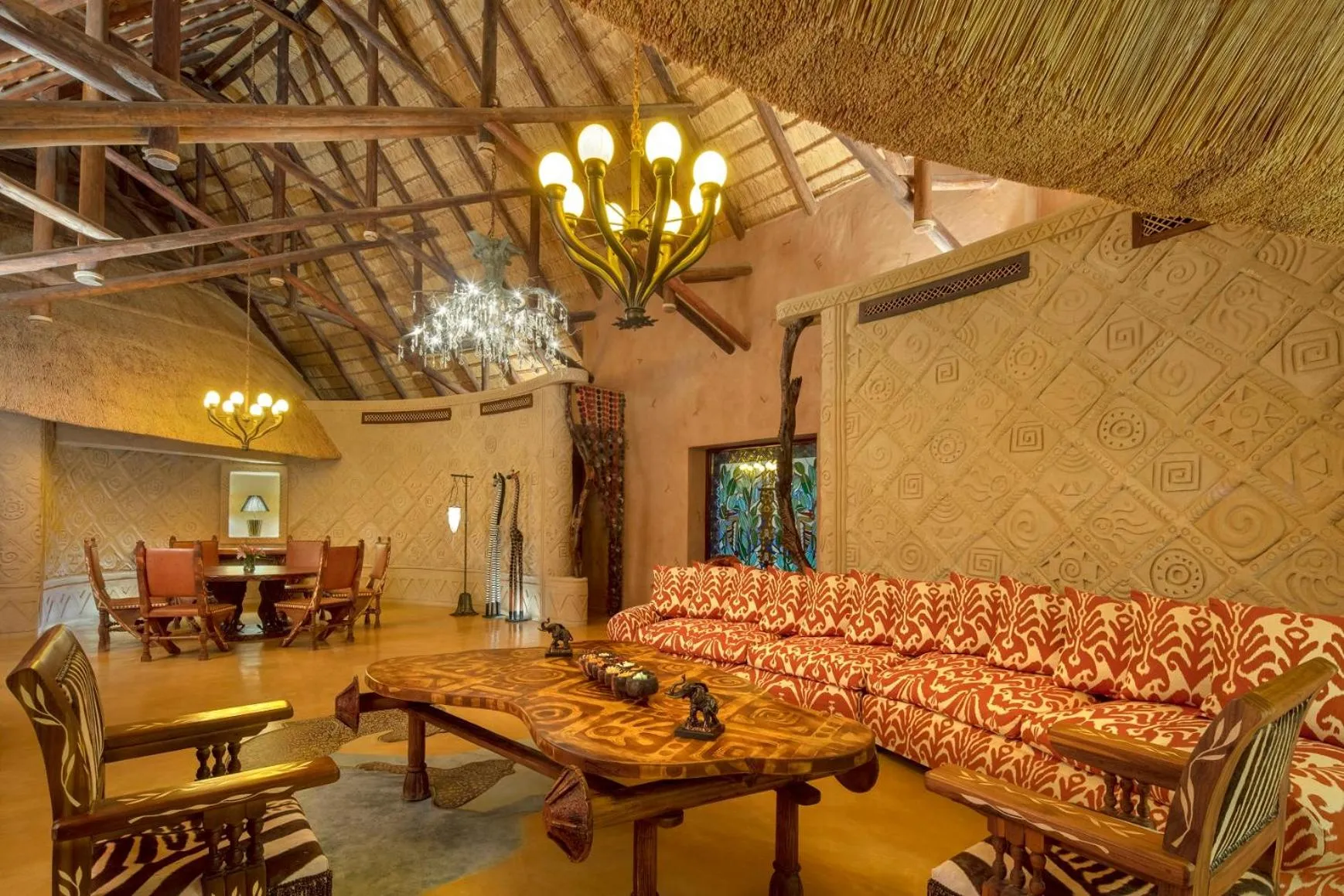 Living room in Nofa Riyadh, A Radisson Collection Resort