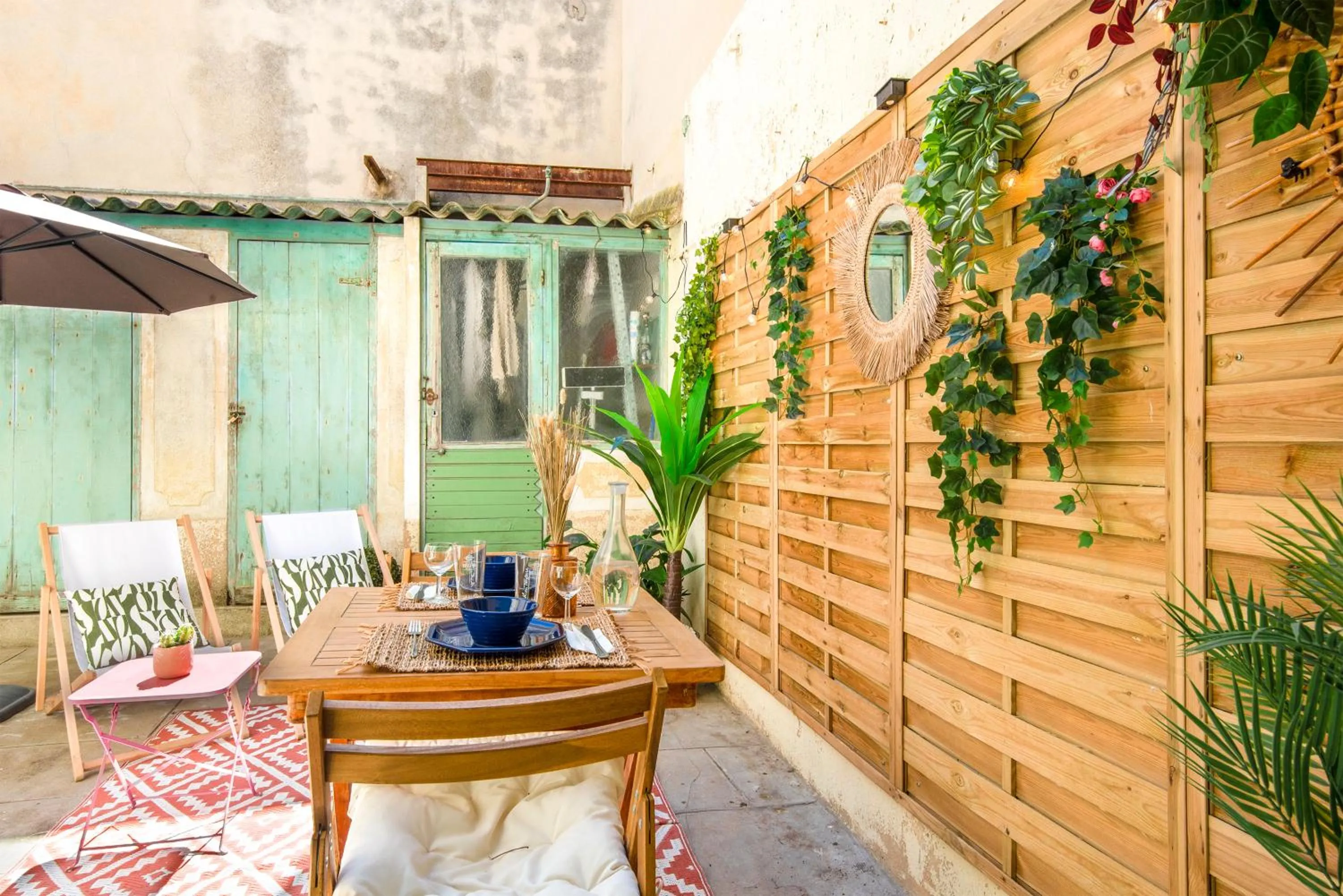 Patio in Paradis d'amour avec terrasse