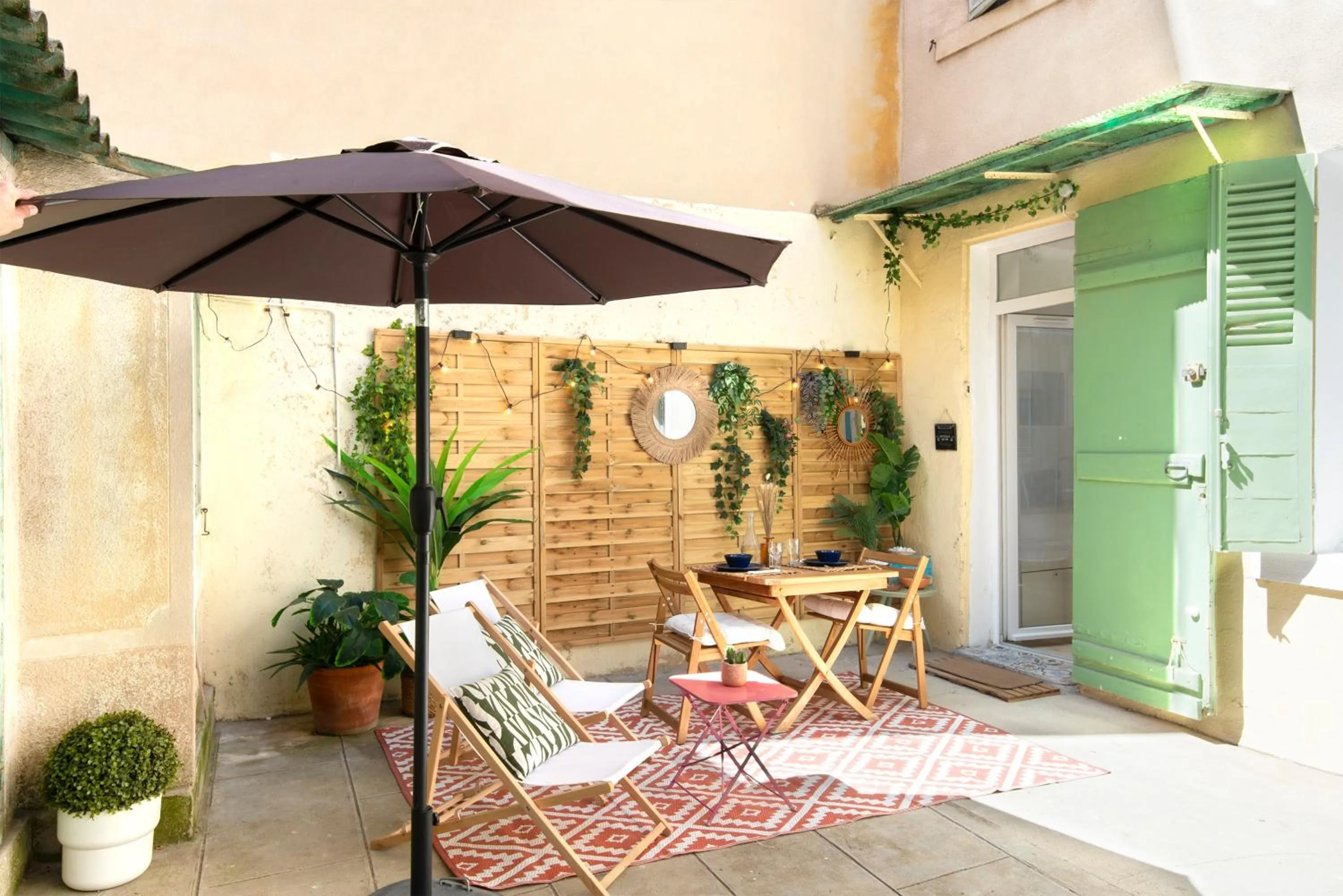 Patio in Paradis d'amour avec terrasse