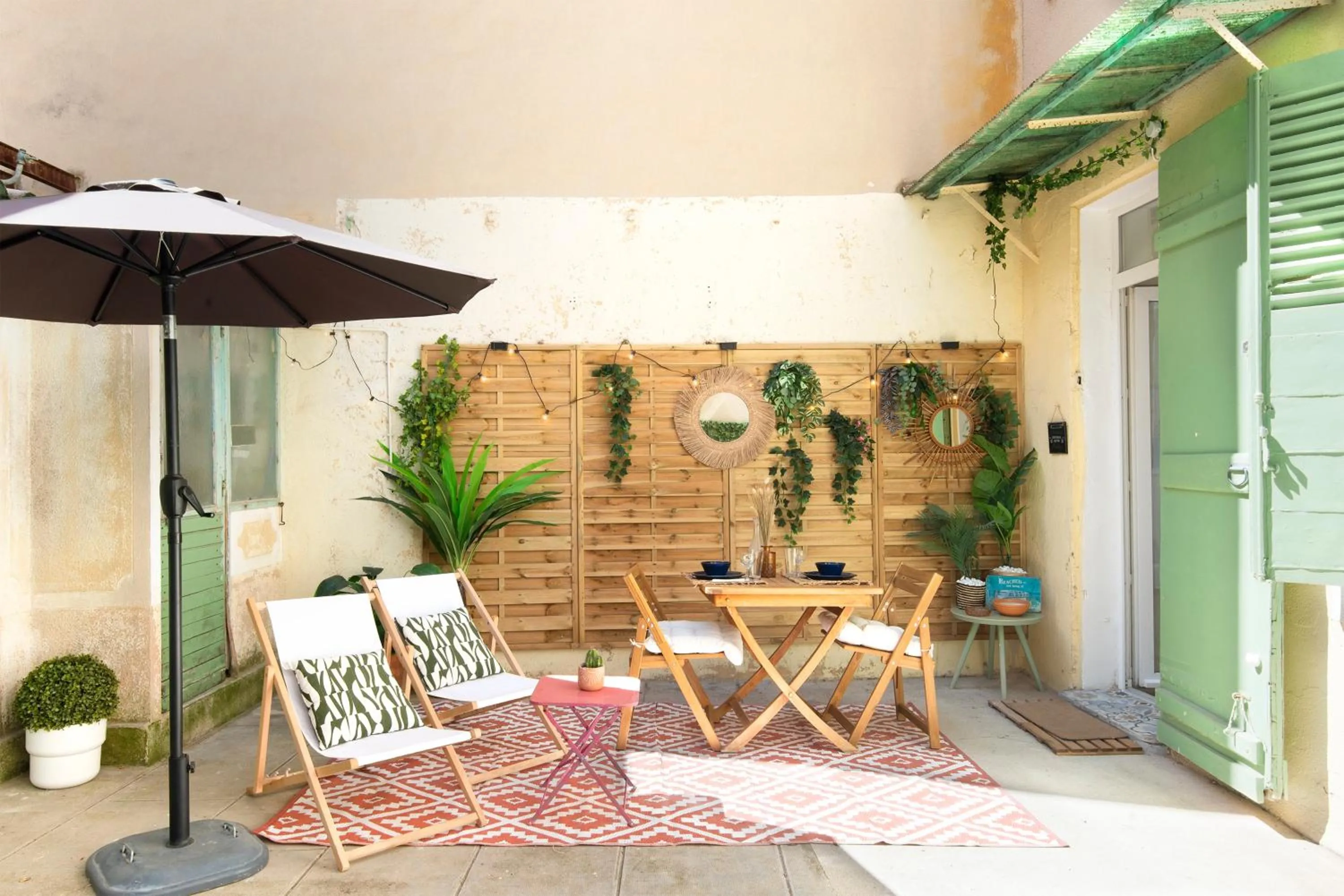 Patio in Paradis d'amour avec terrasse