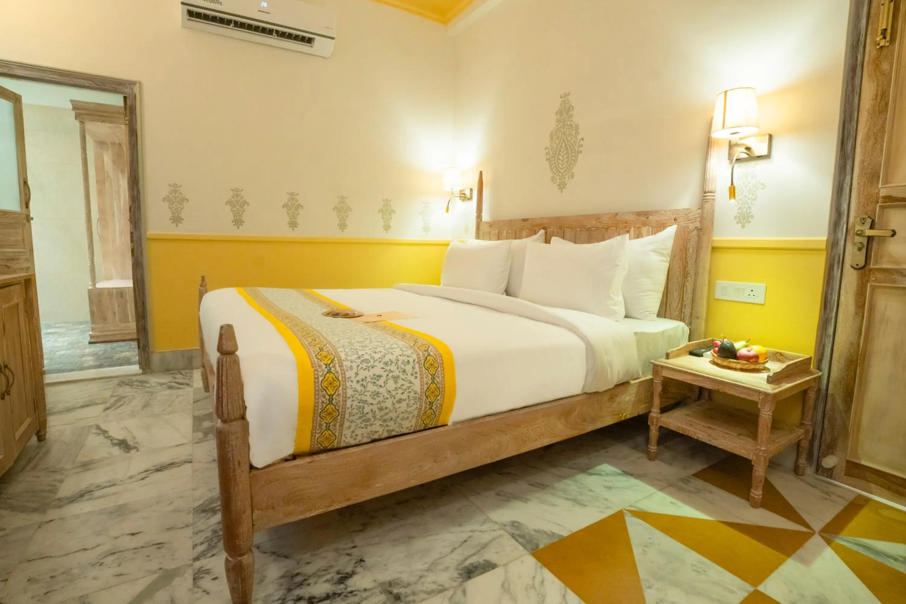 Photo of the whole room, Bed in Dev Mahal - A Boutique Heritage Hotel