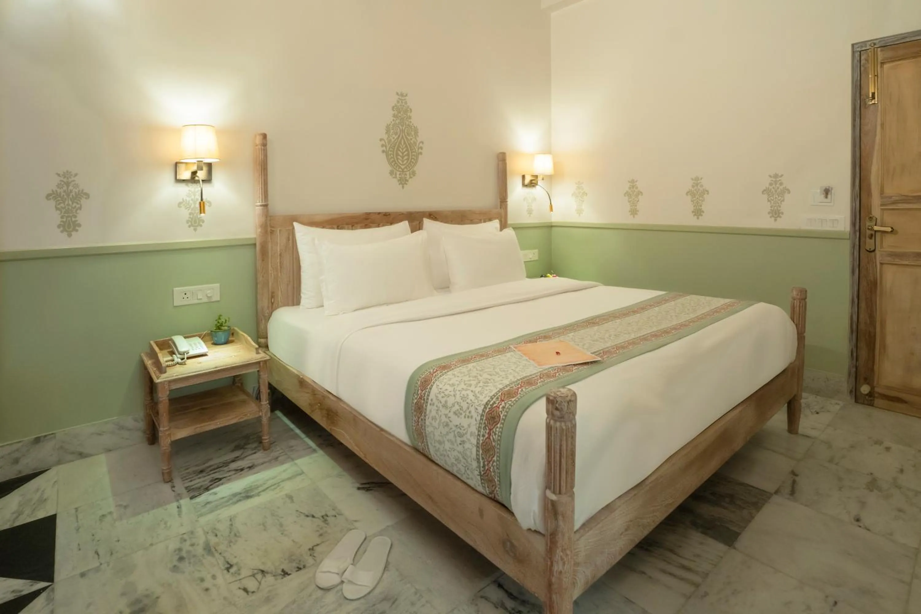 Photo of the whole room, Bed in Dev Mahal - A Boutique Heritage Hotel