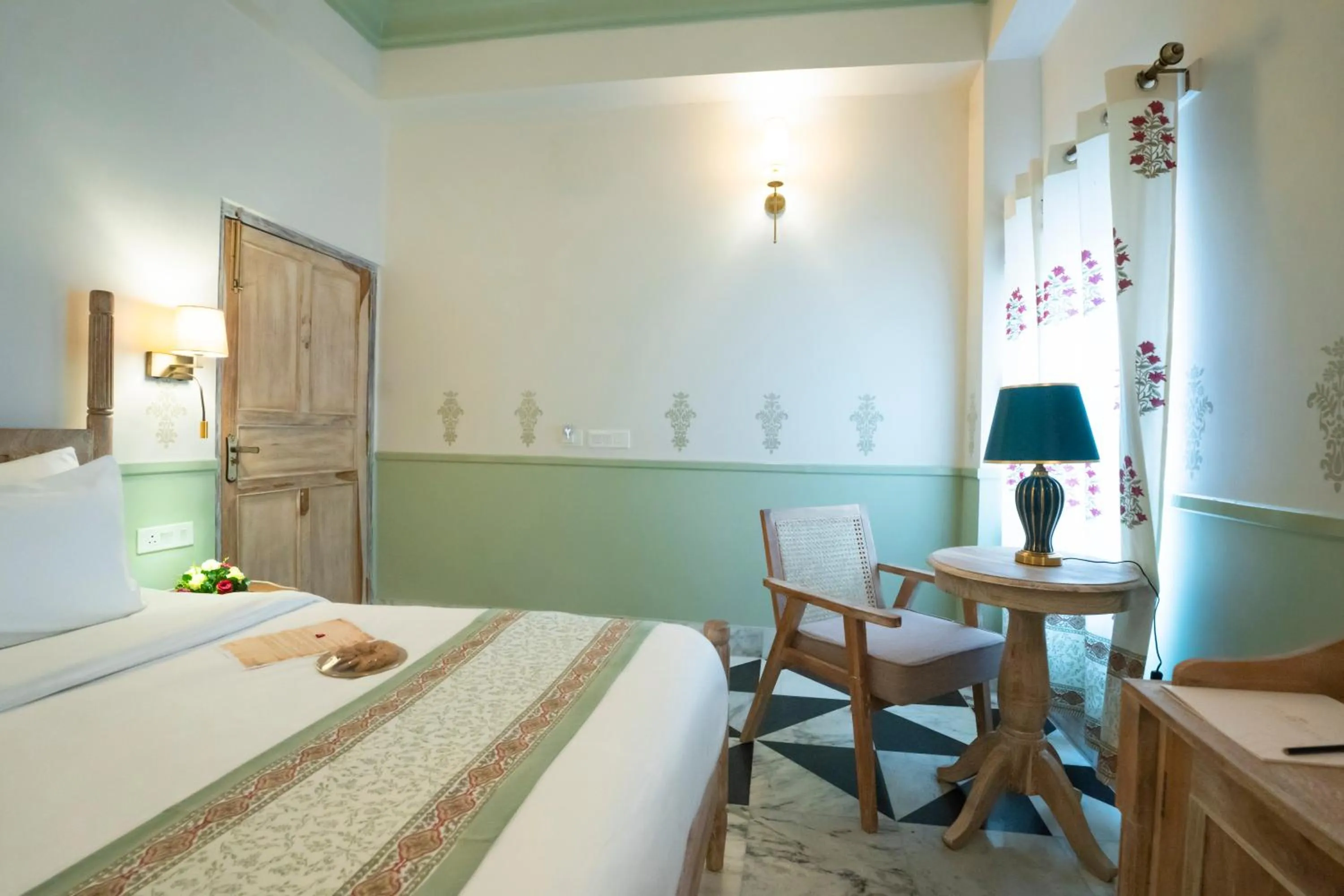 Photo of the whole room, Bed in Dev Mahal - A Boutique Heritage Hotel