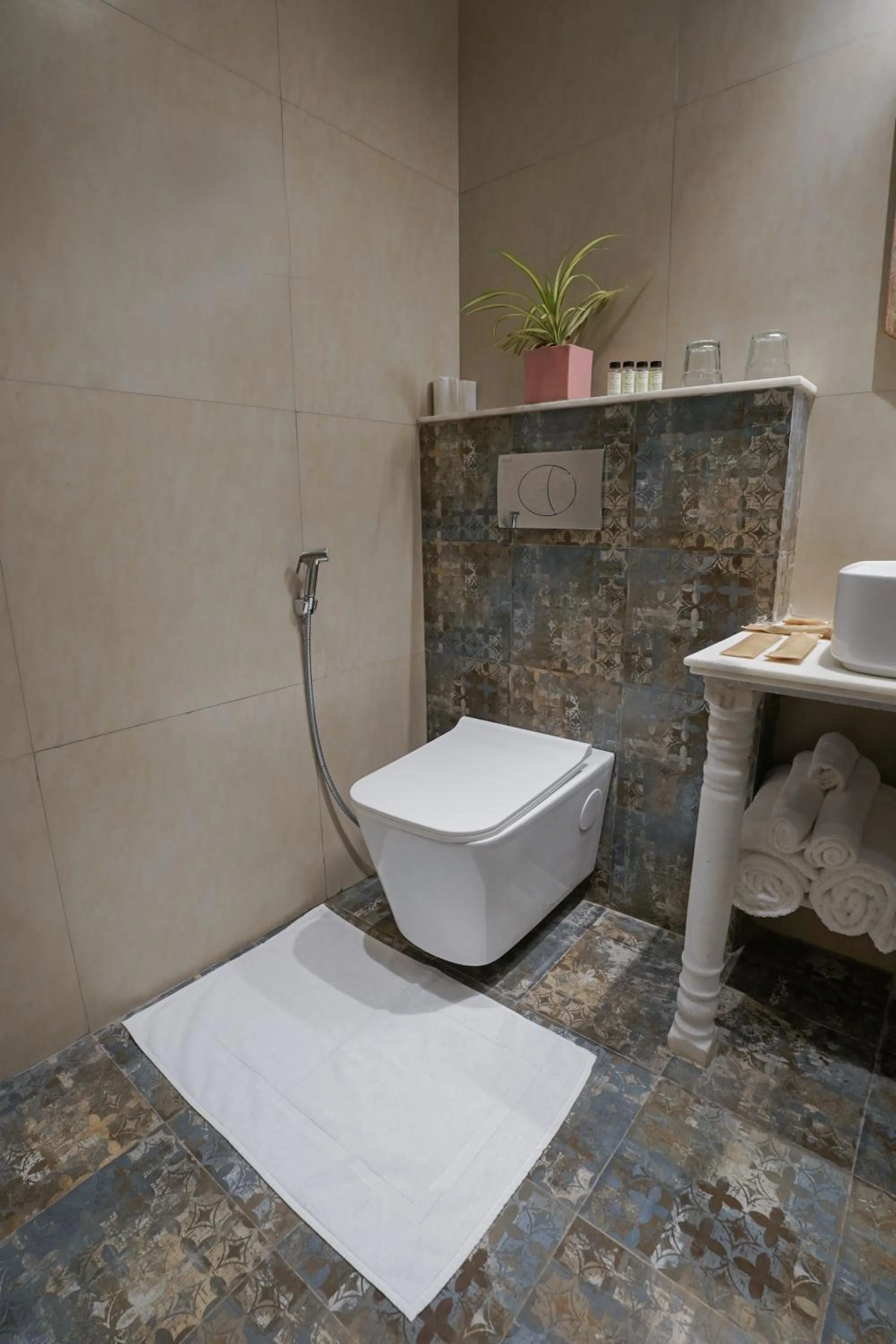 Shower in Dev Mahal - A Boutique Heritage Hotel