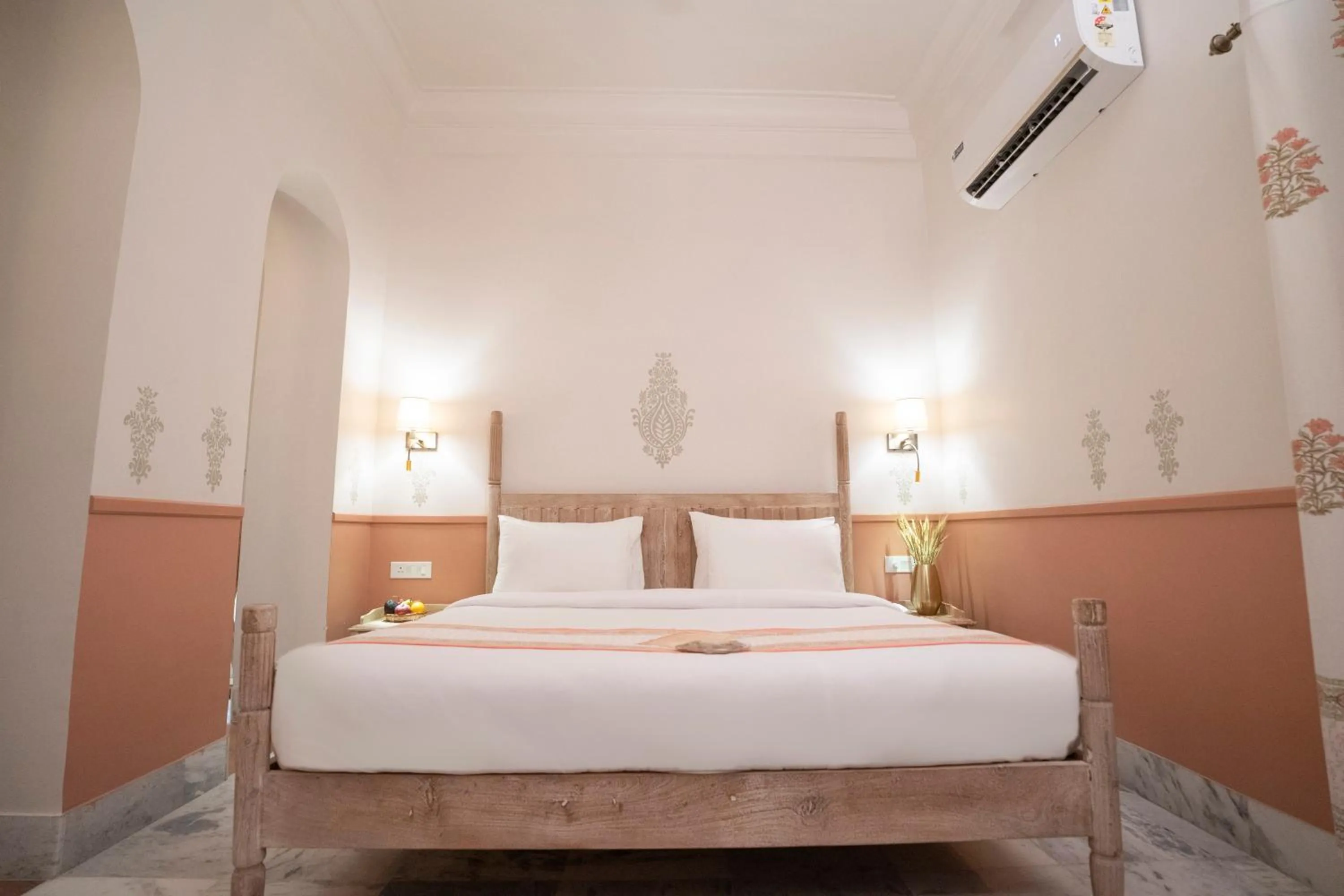 Photo of the whole room, Bed in Dev Mahal - A Boutique Heritage Hotel