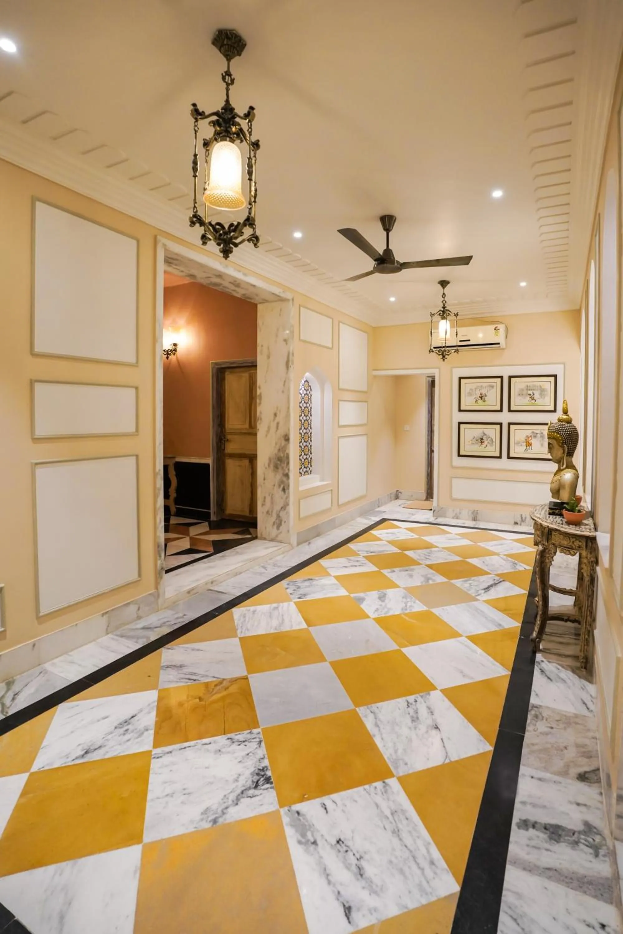 Lobby or reception in Dev Mahal - A Boutique Heritage Hotel