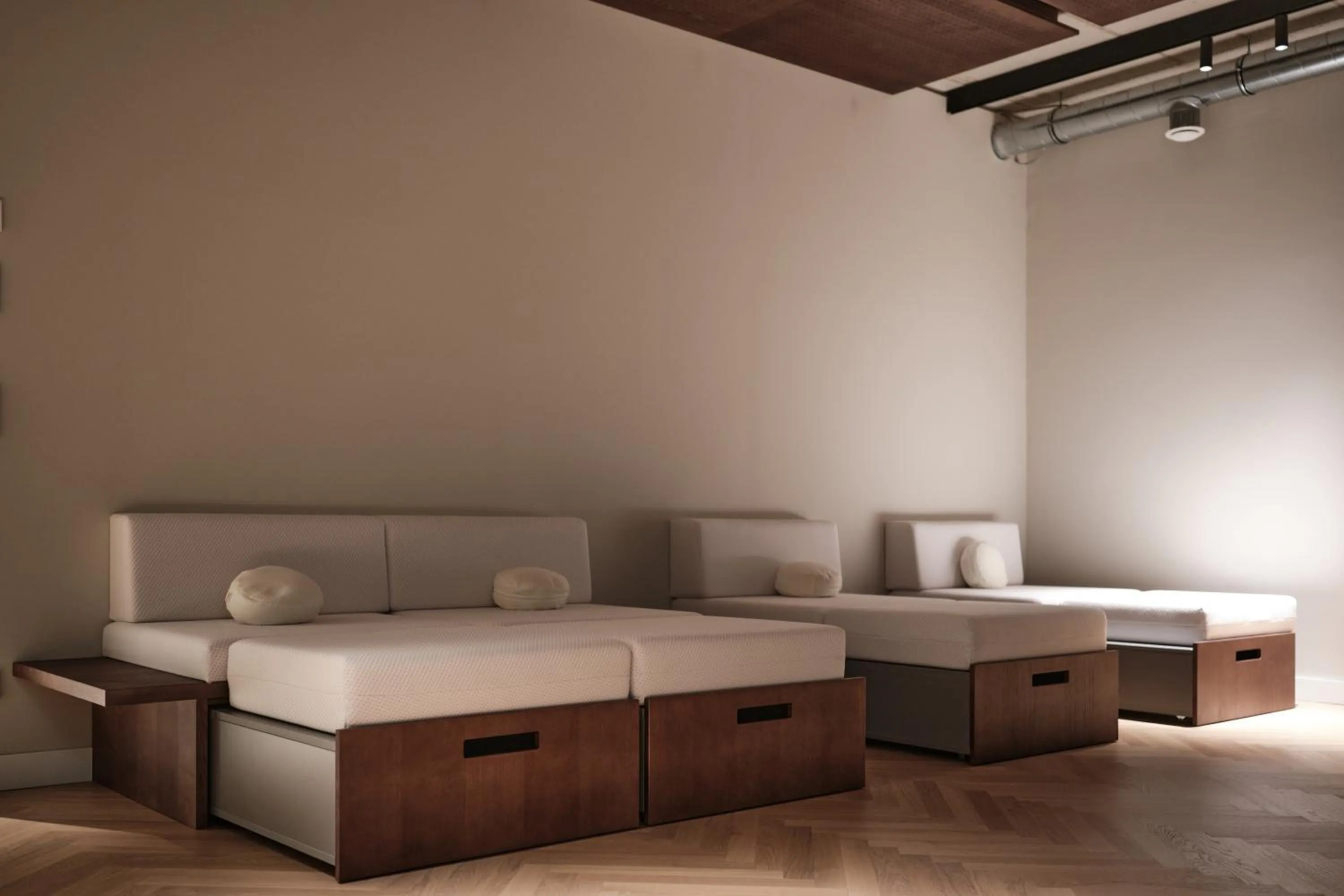 Spa and wellness centre/facilities, Bed in The Zipper Hotel und Apartments