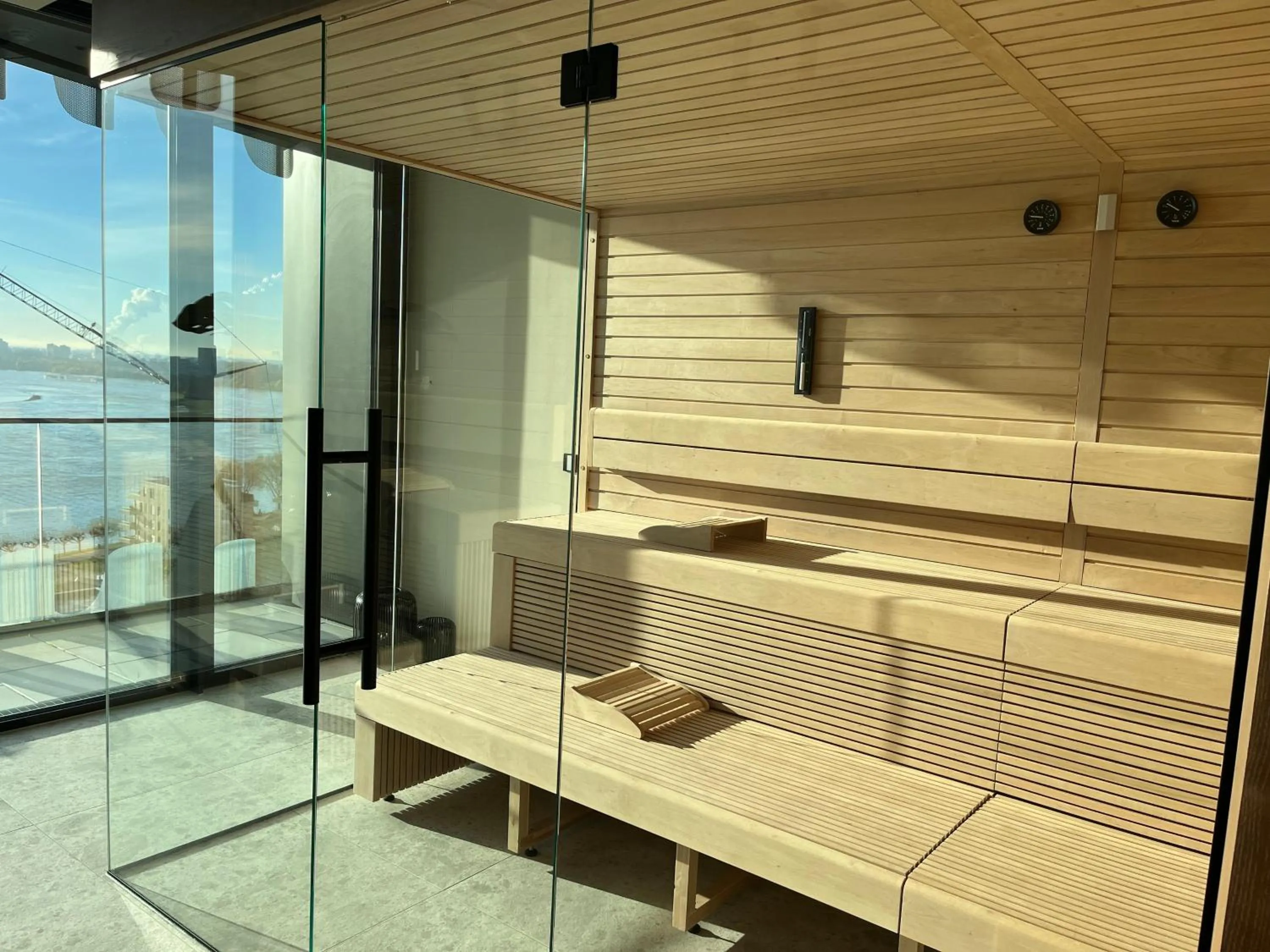 Sauna in The Zipper Hotel und Apartments