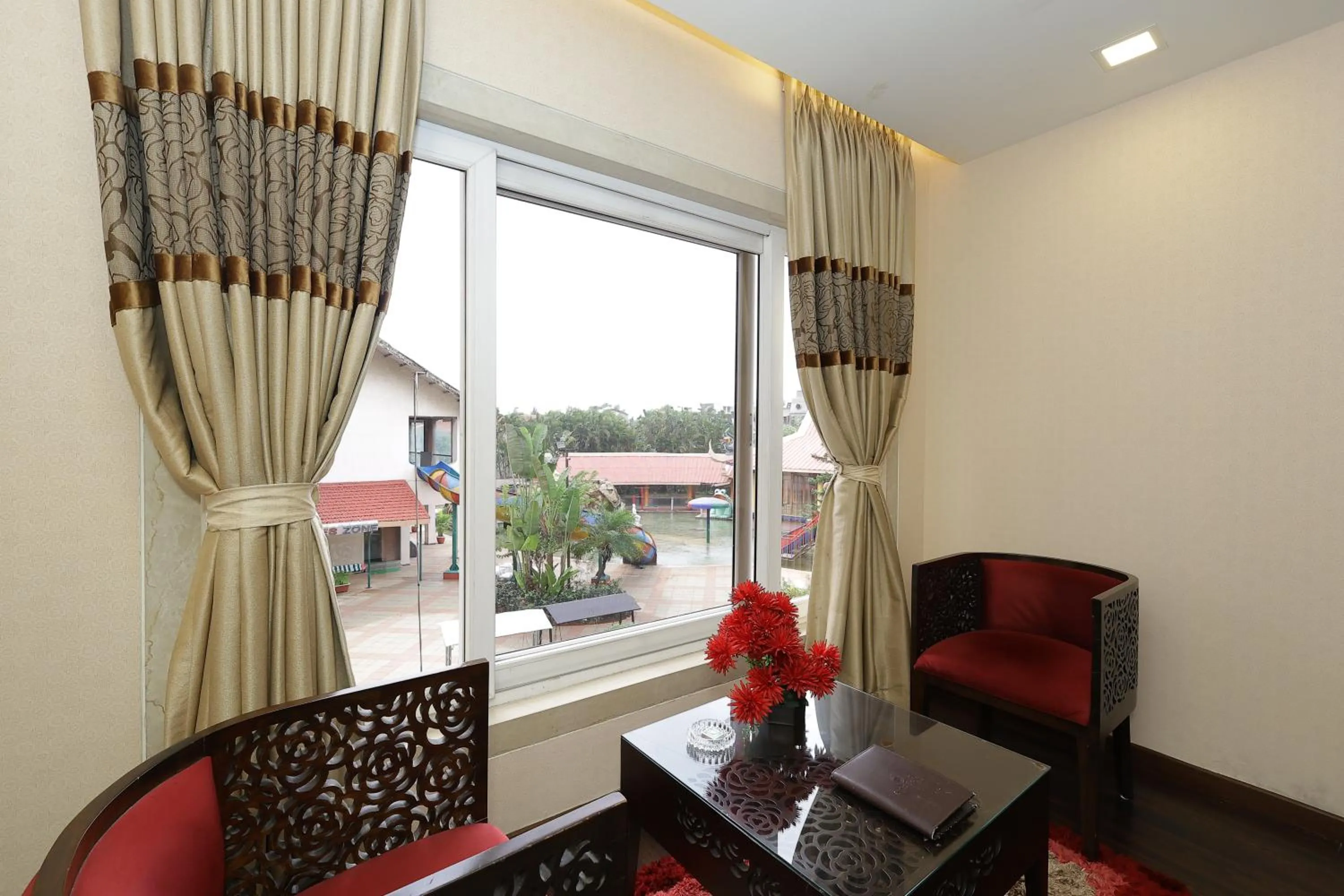 Seating area in Kailash Parbat