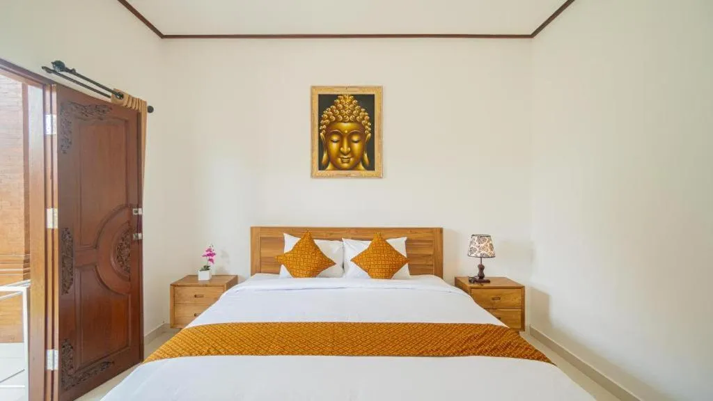 Bed in Bagas Bagus Guesthouse