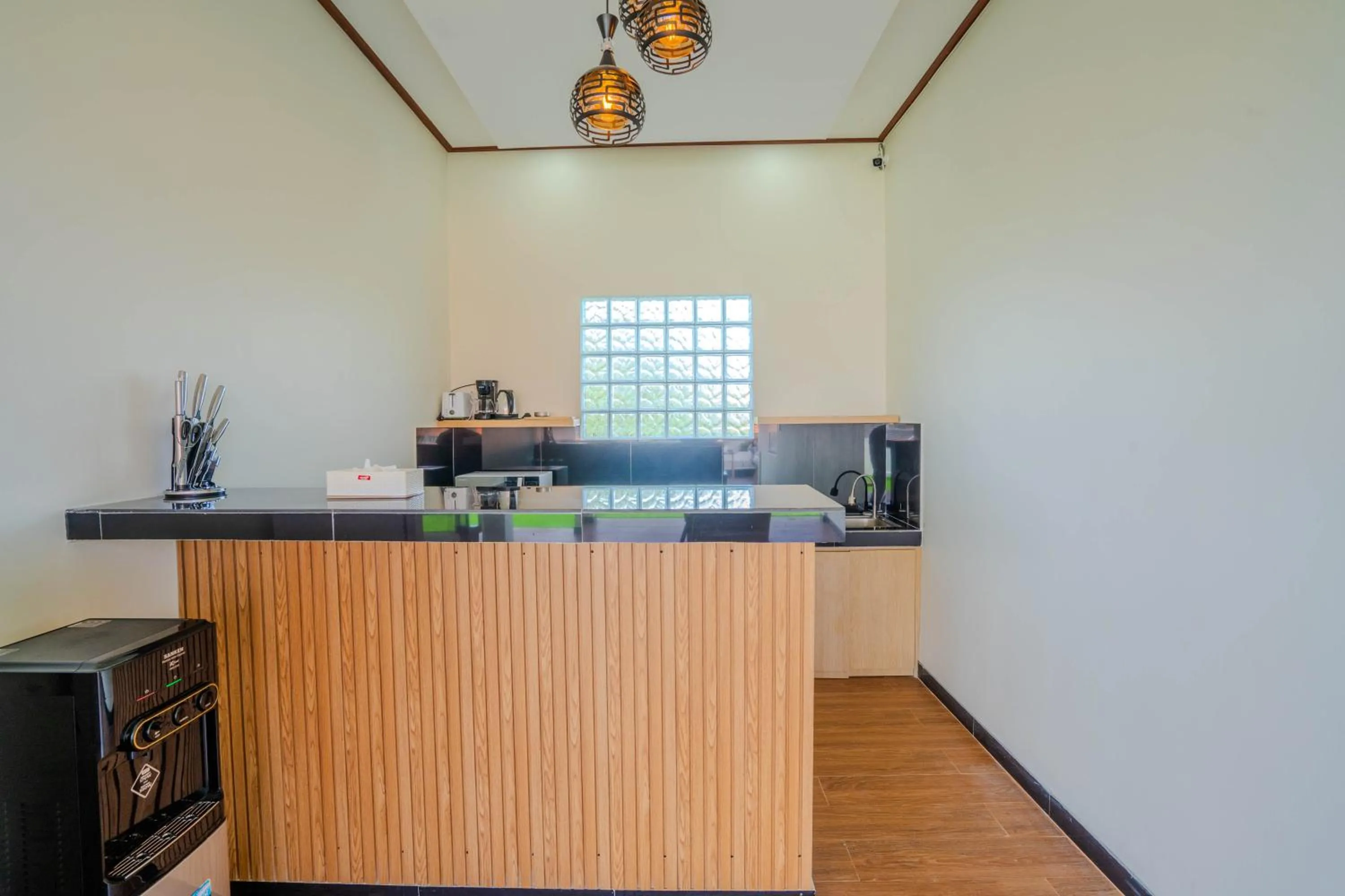 kitchen in Bagas Bagus Guesthouse