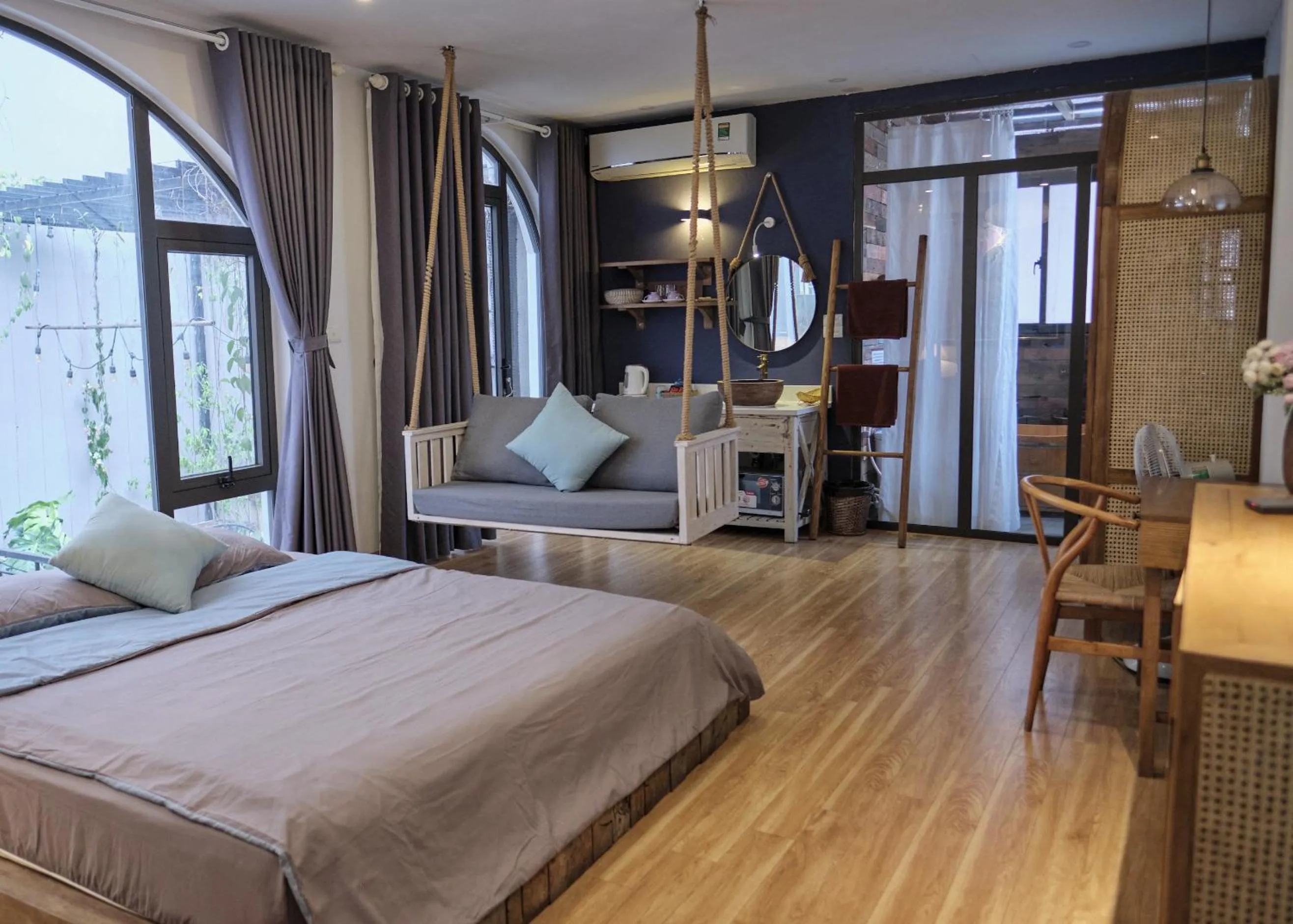 Garden view in The Gallery Homestay - By Pegasy Group