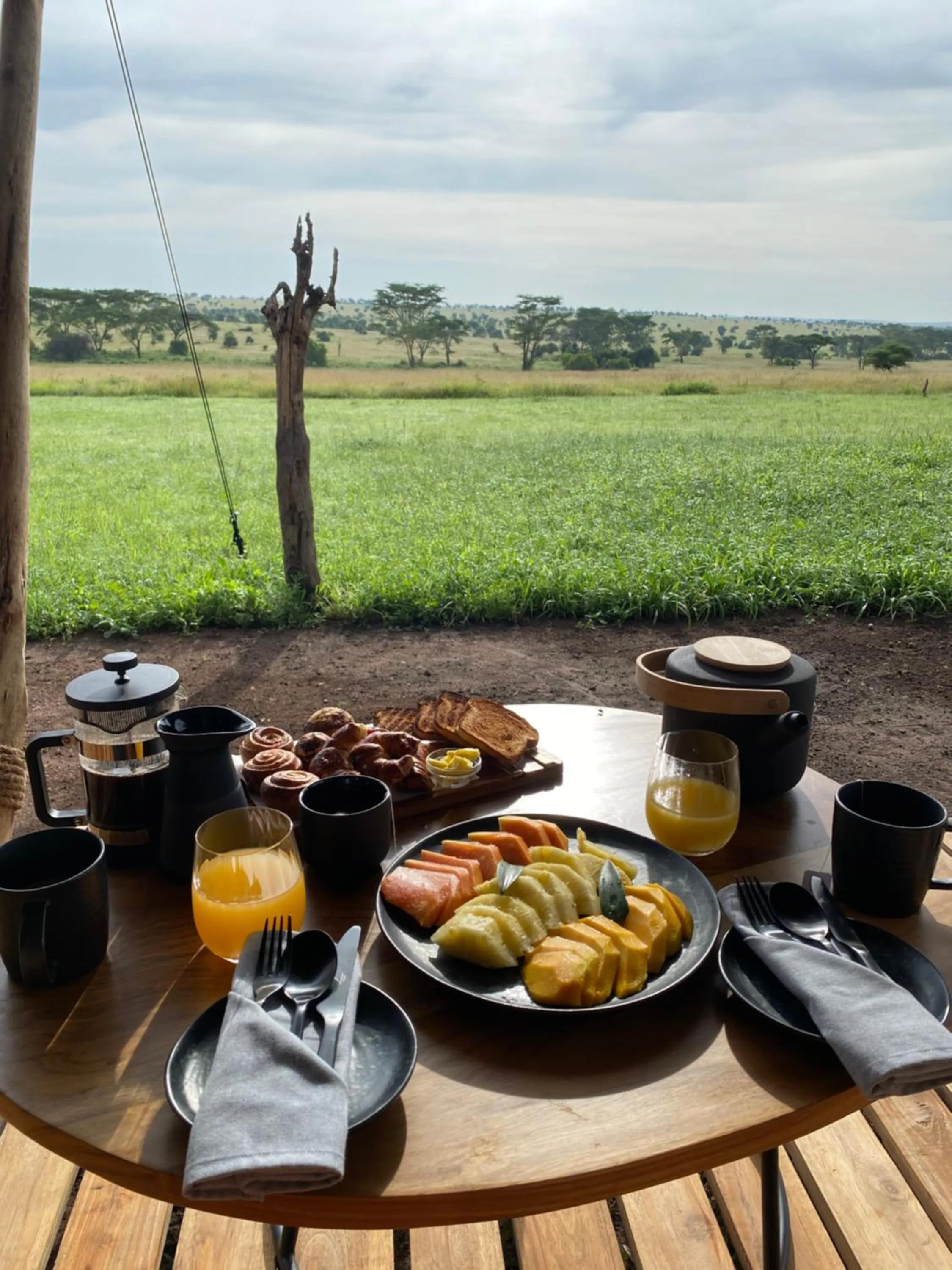 Breakfast in Anantya Serengeti