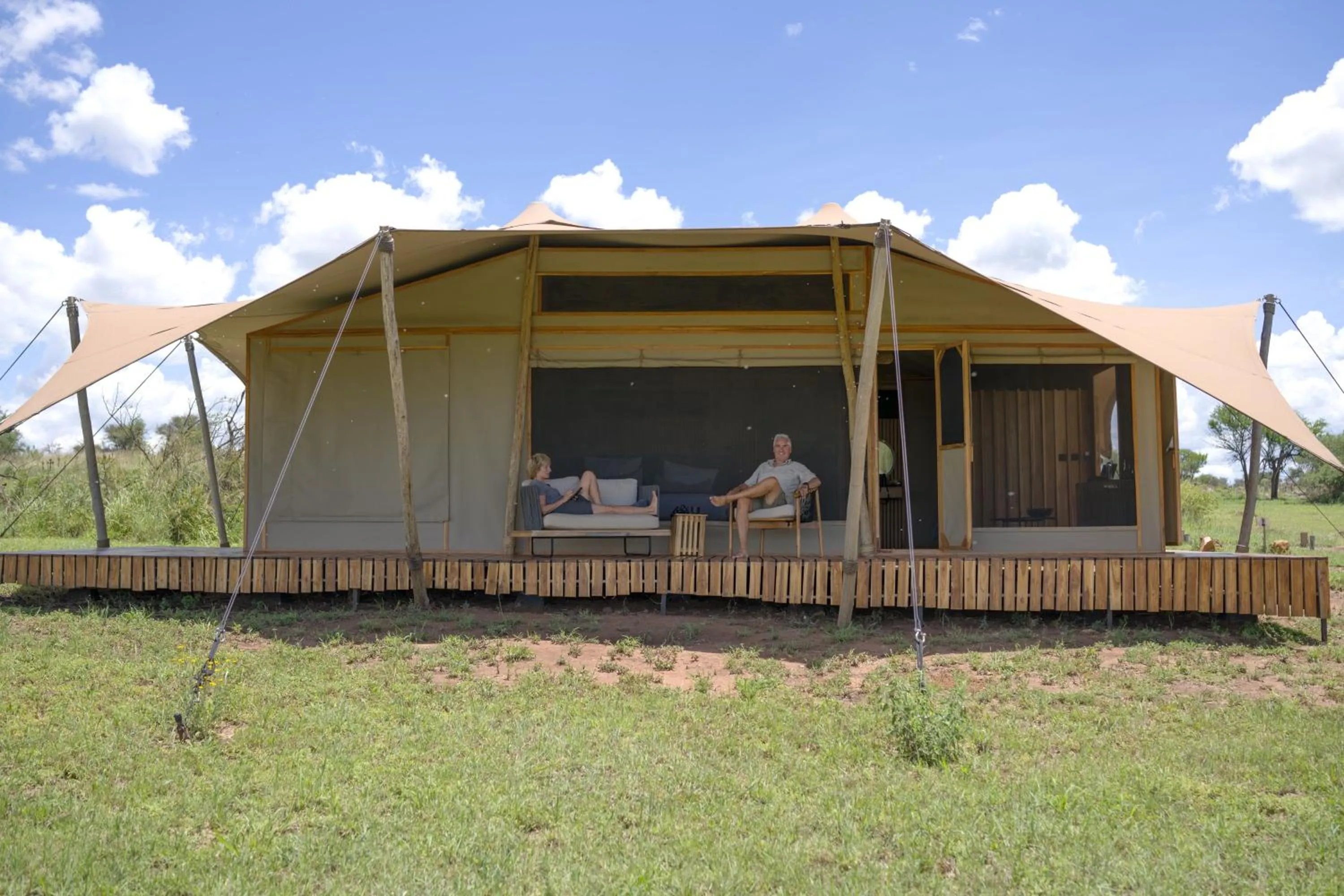 group of guests in Anantya Serengeti