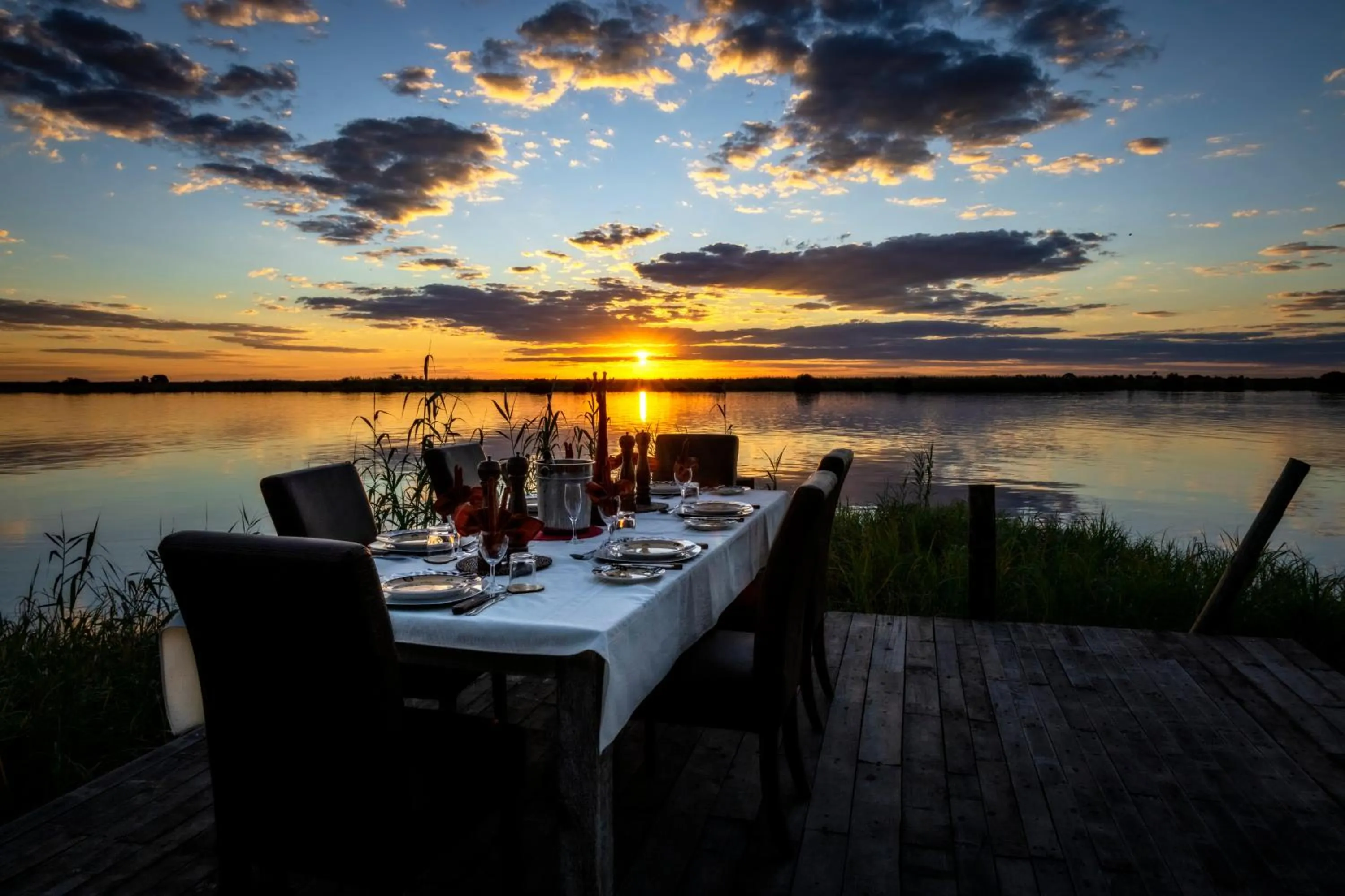 Natural landscape in Chobe River Lodge
