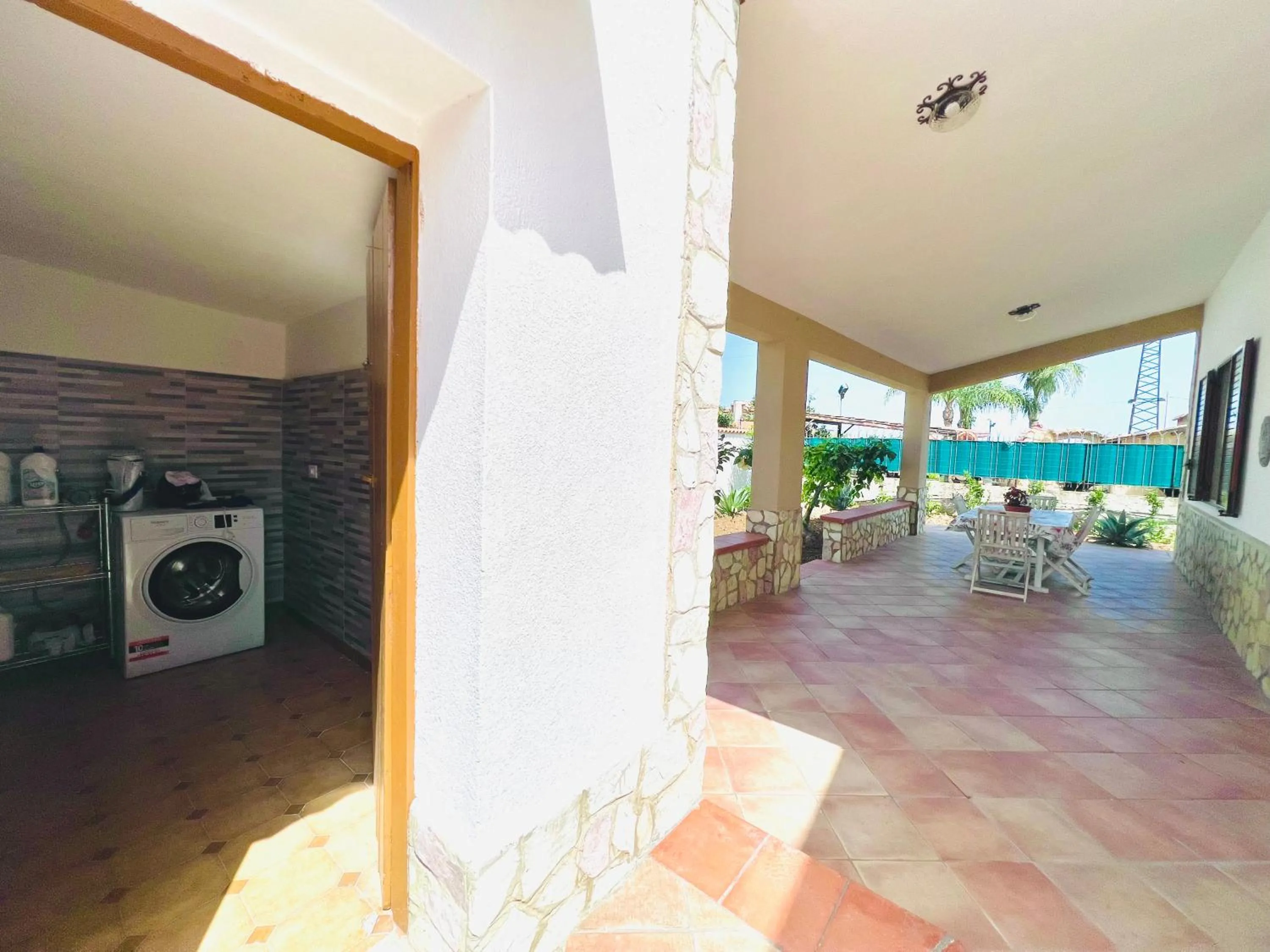 washing machine in Villa Genova