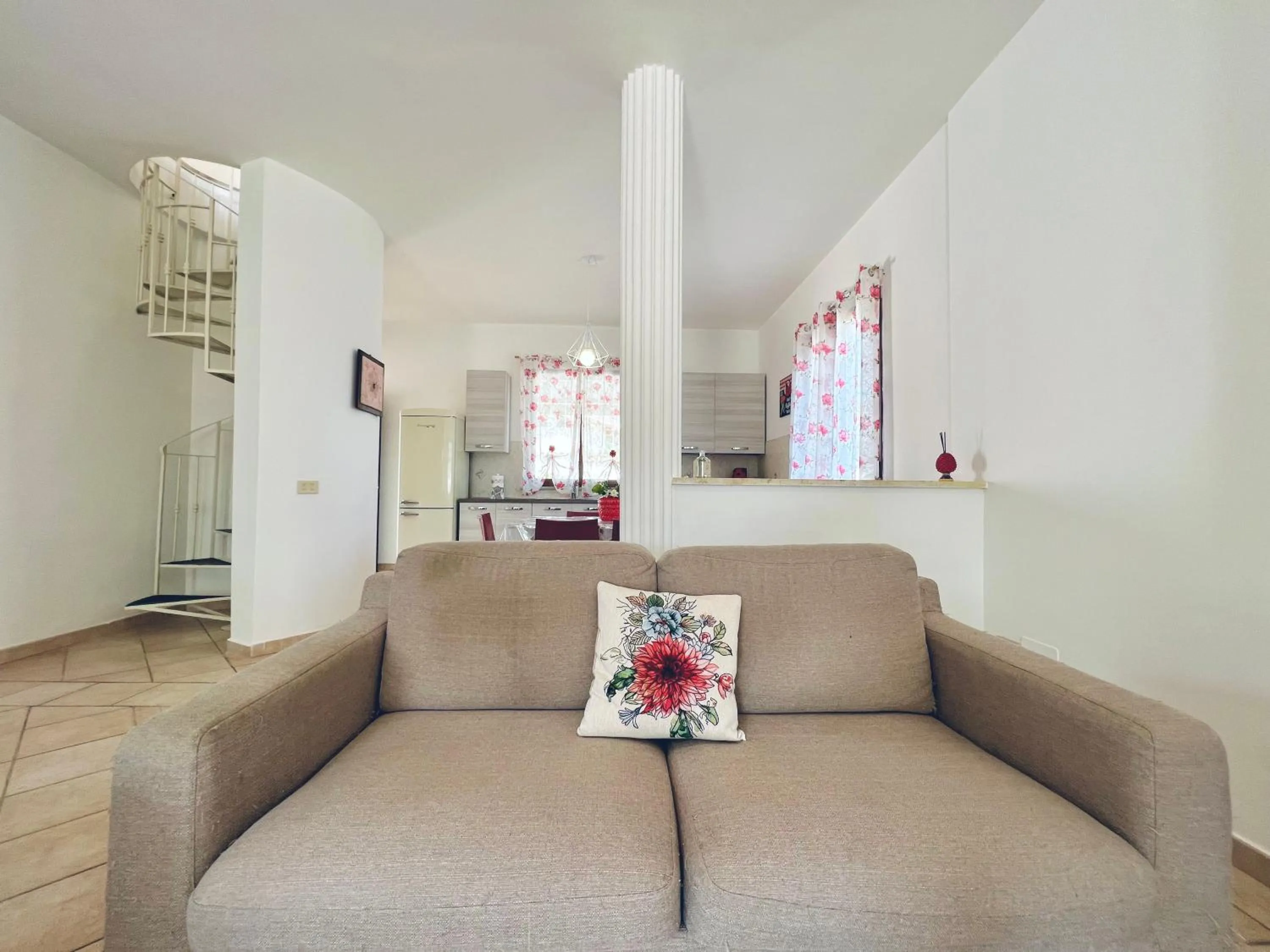 Living room in Villa Genova