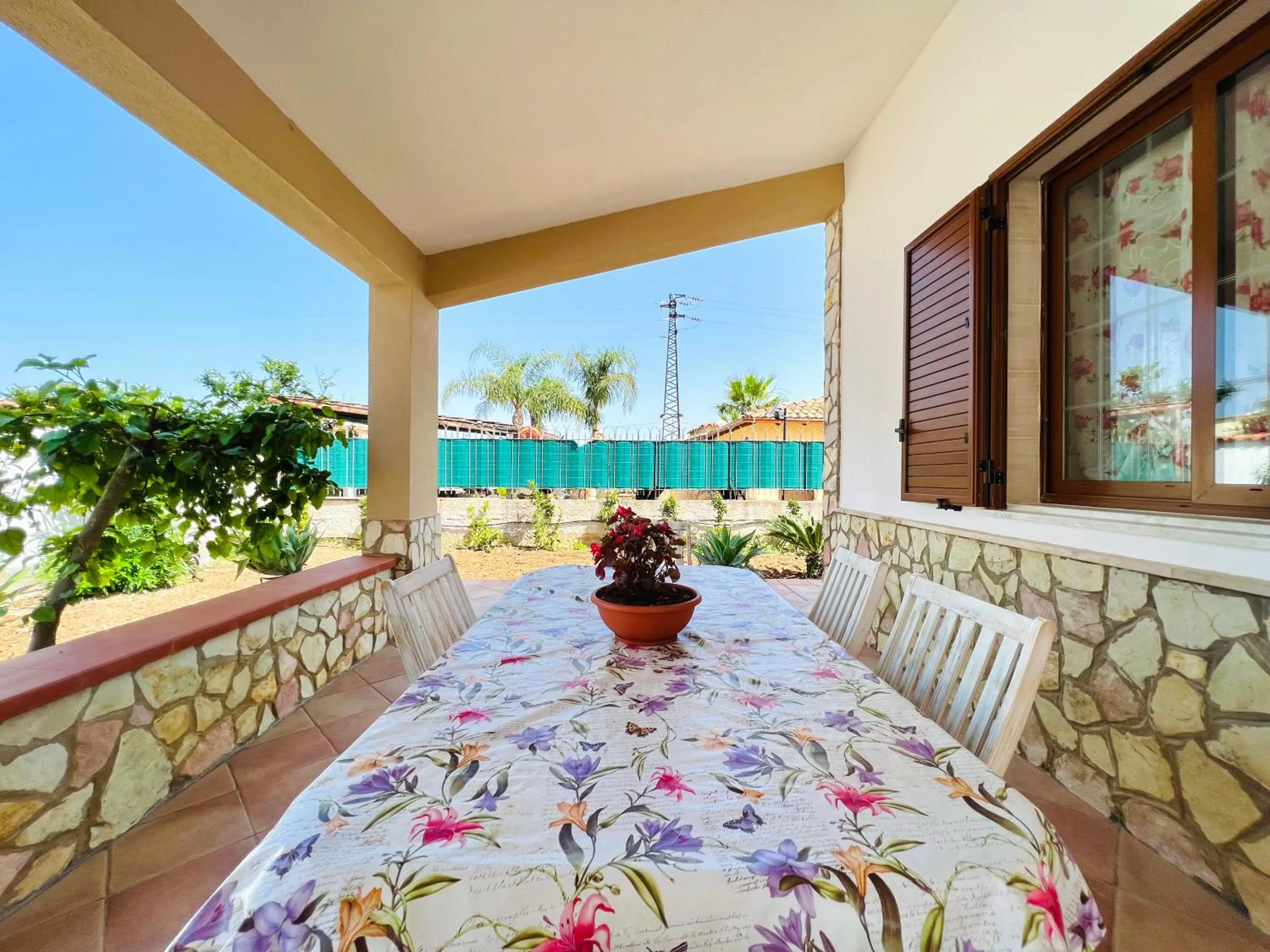 Patio in Villa Genova