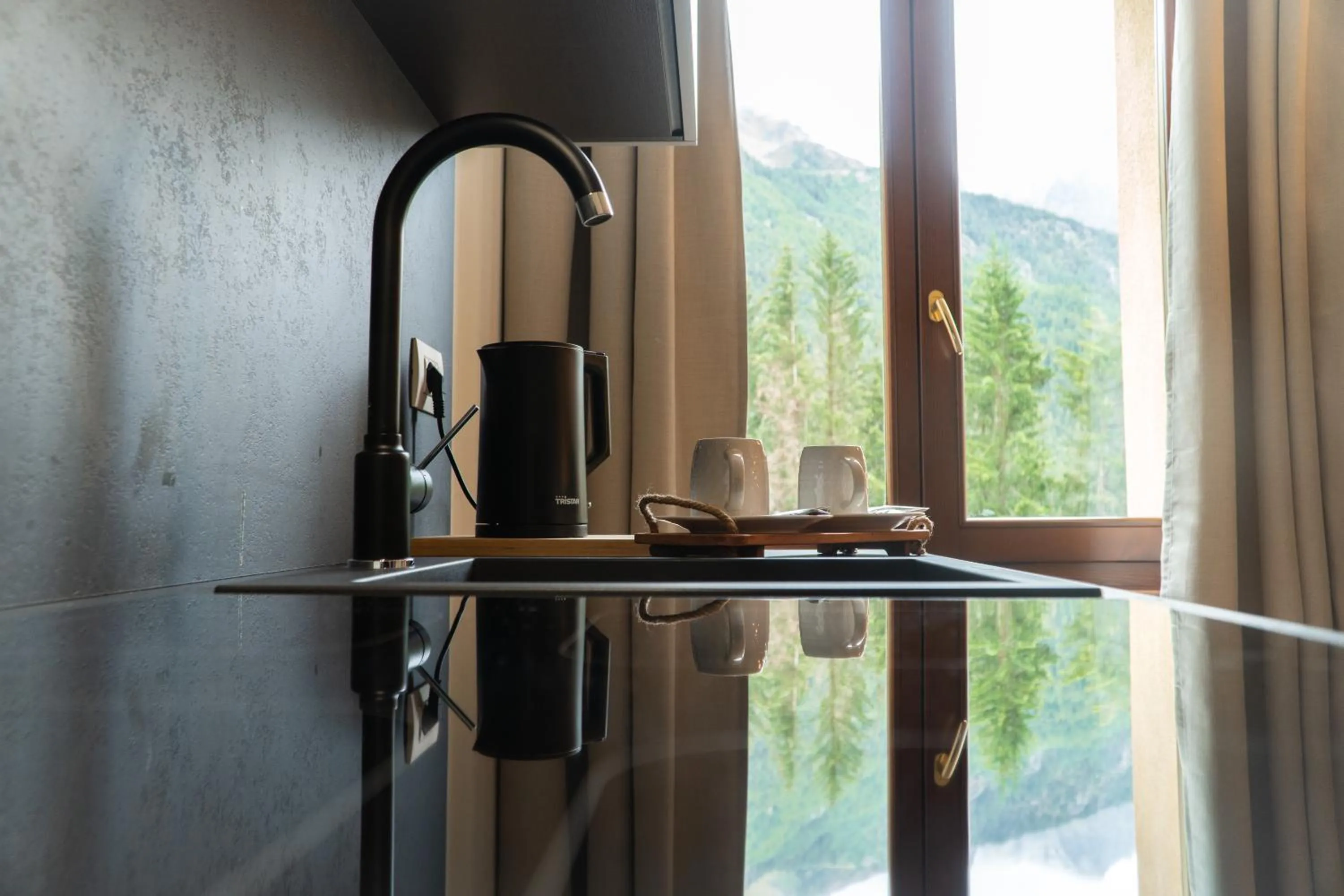 Bedroom in Maison Poluc hotel apartments