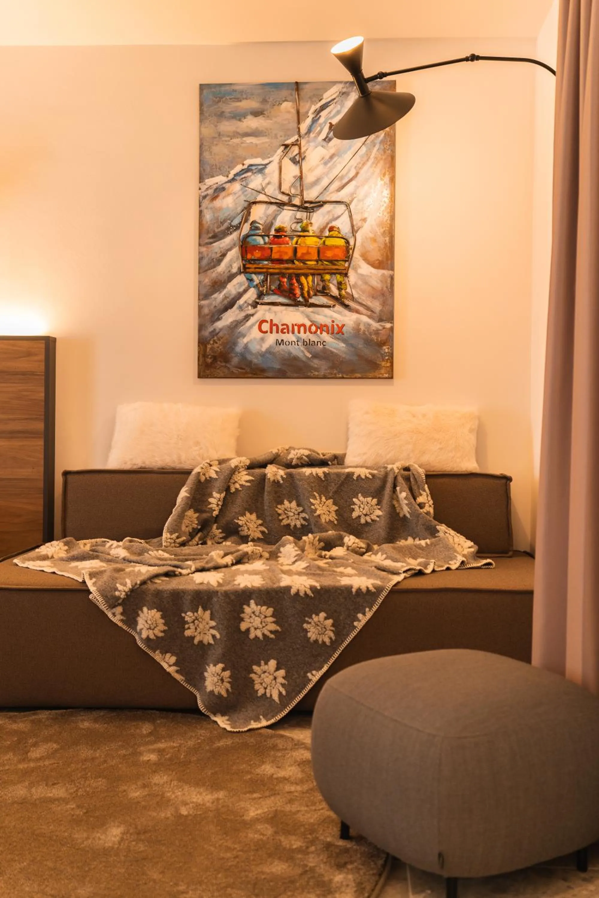 Bedroom in Maison Poluc hotel apartments