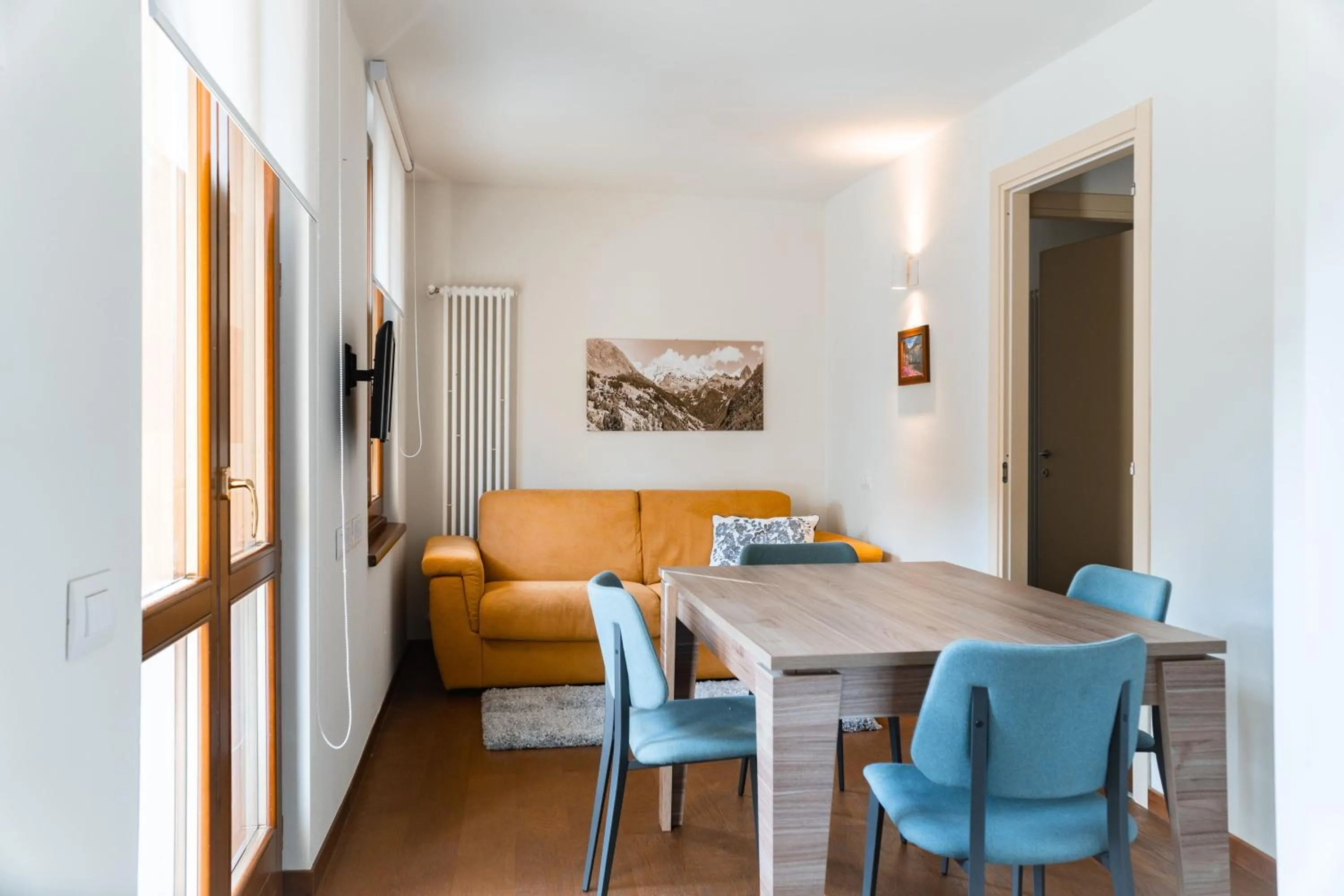 Living room in Maison Poluc hotel apartments