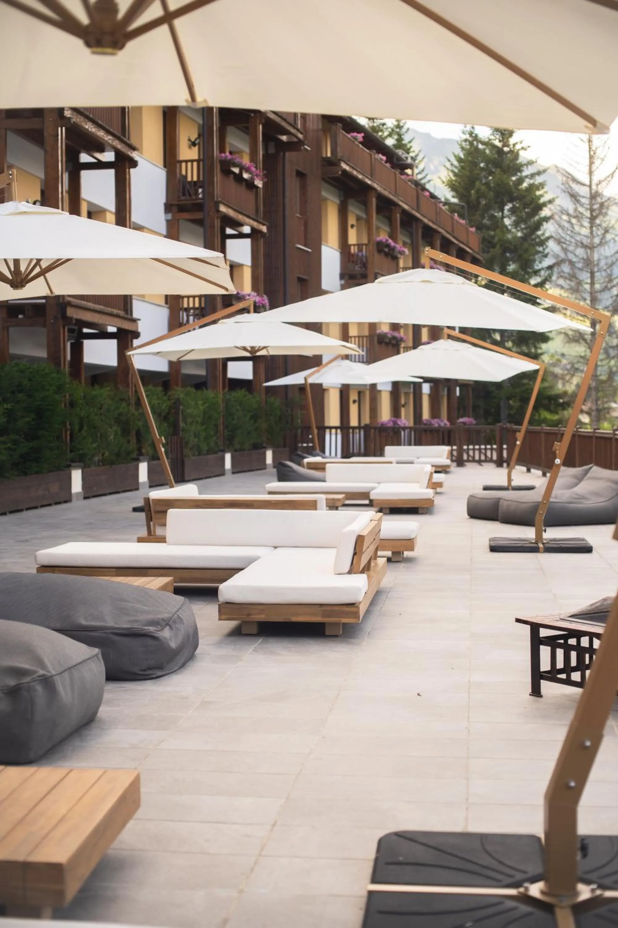 Balcony/Terrace in Maison Poluc hotel apartments