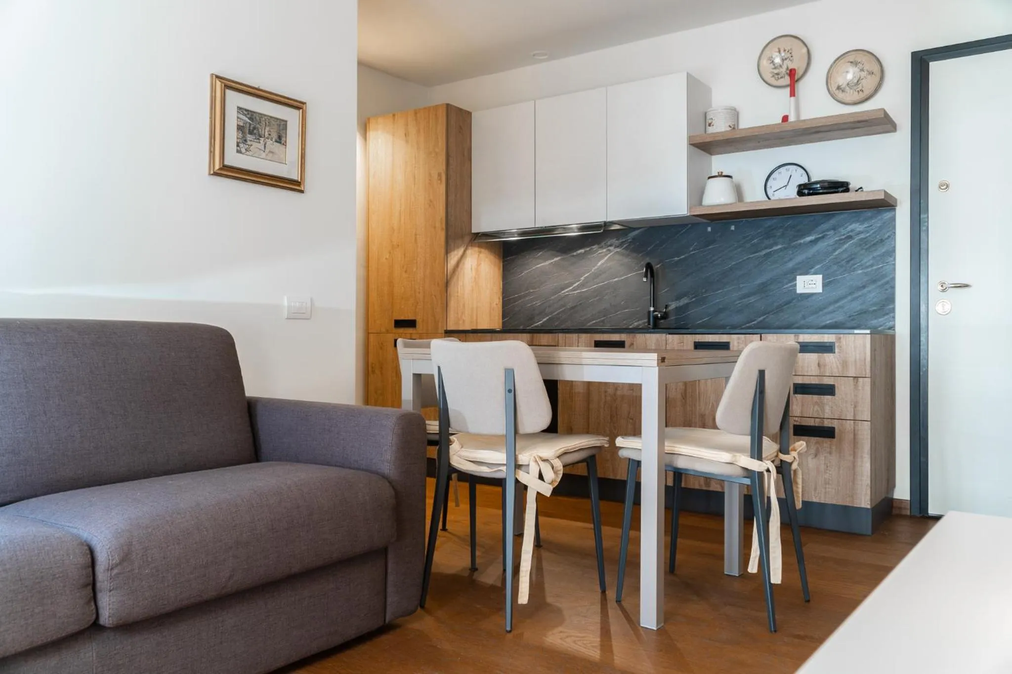 Living room in Maison Poluc hotel apartments