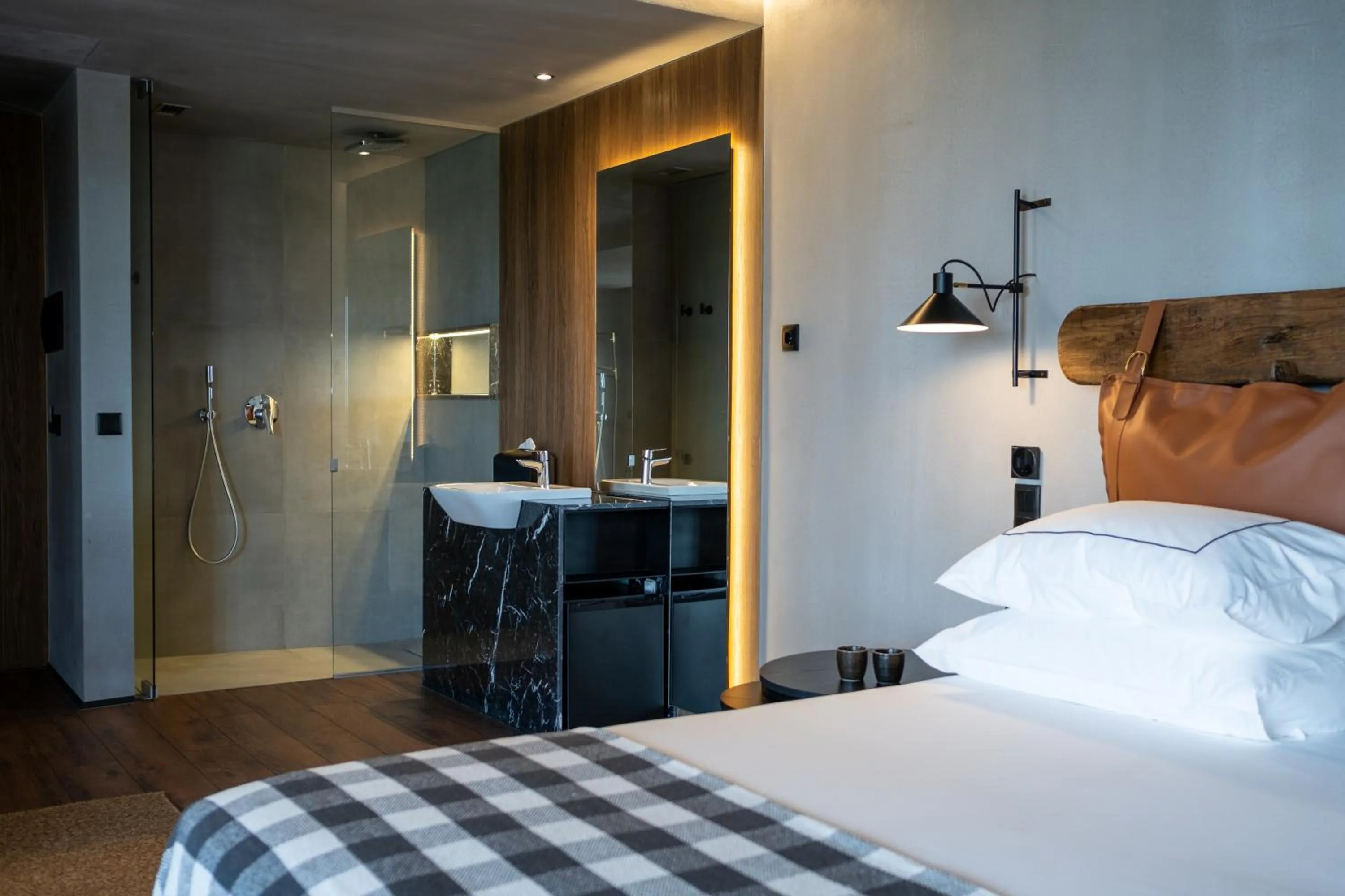 Bed in Puro Dão Hotel & Spa