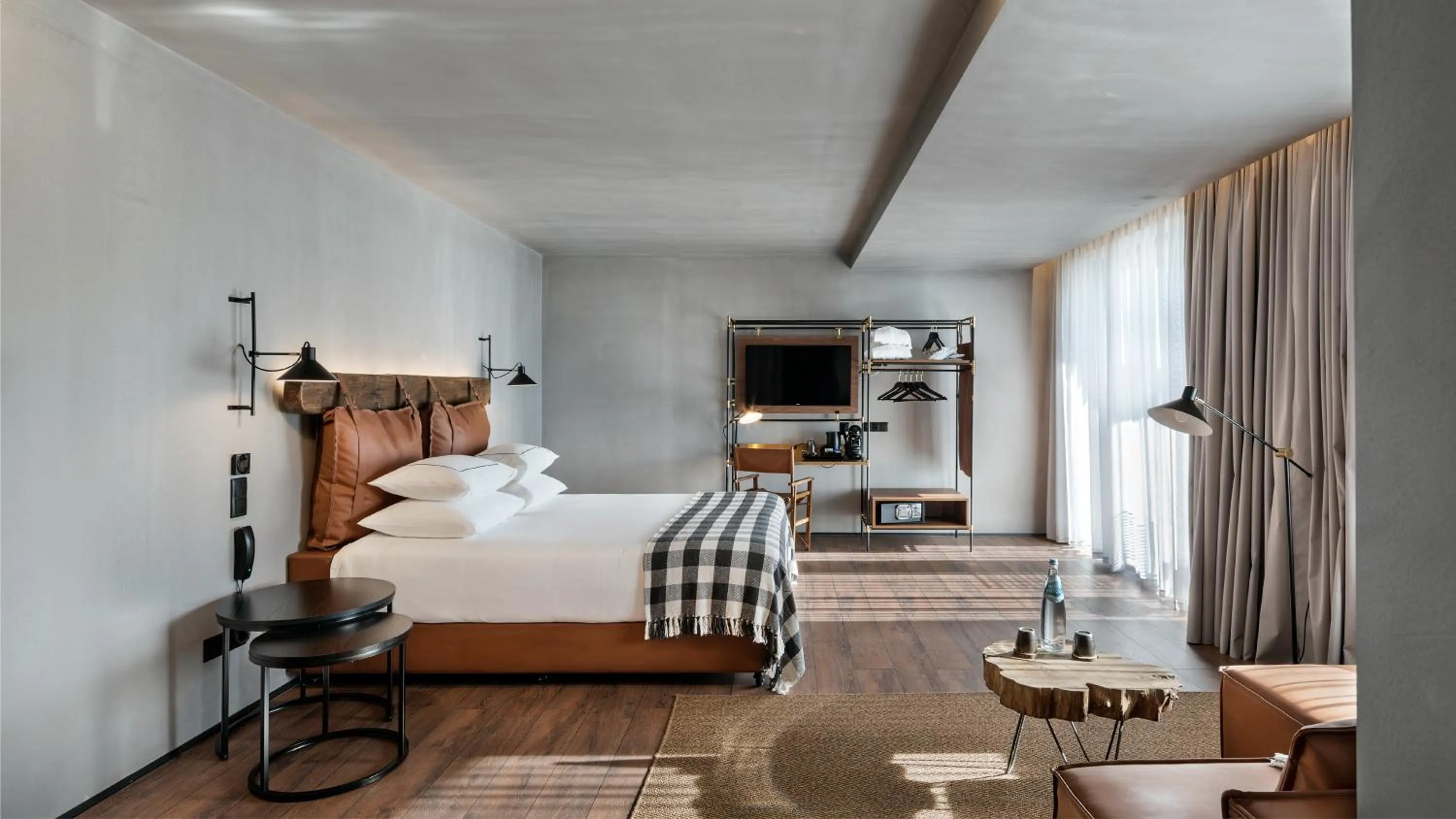 Bed in Puro Dão Hotel & Spa