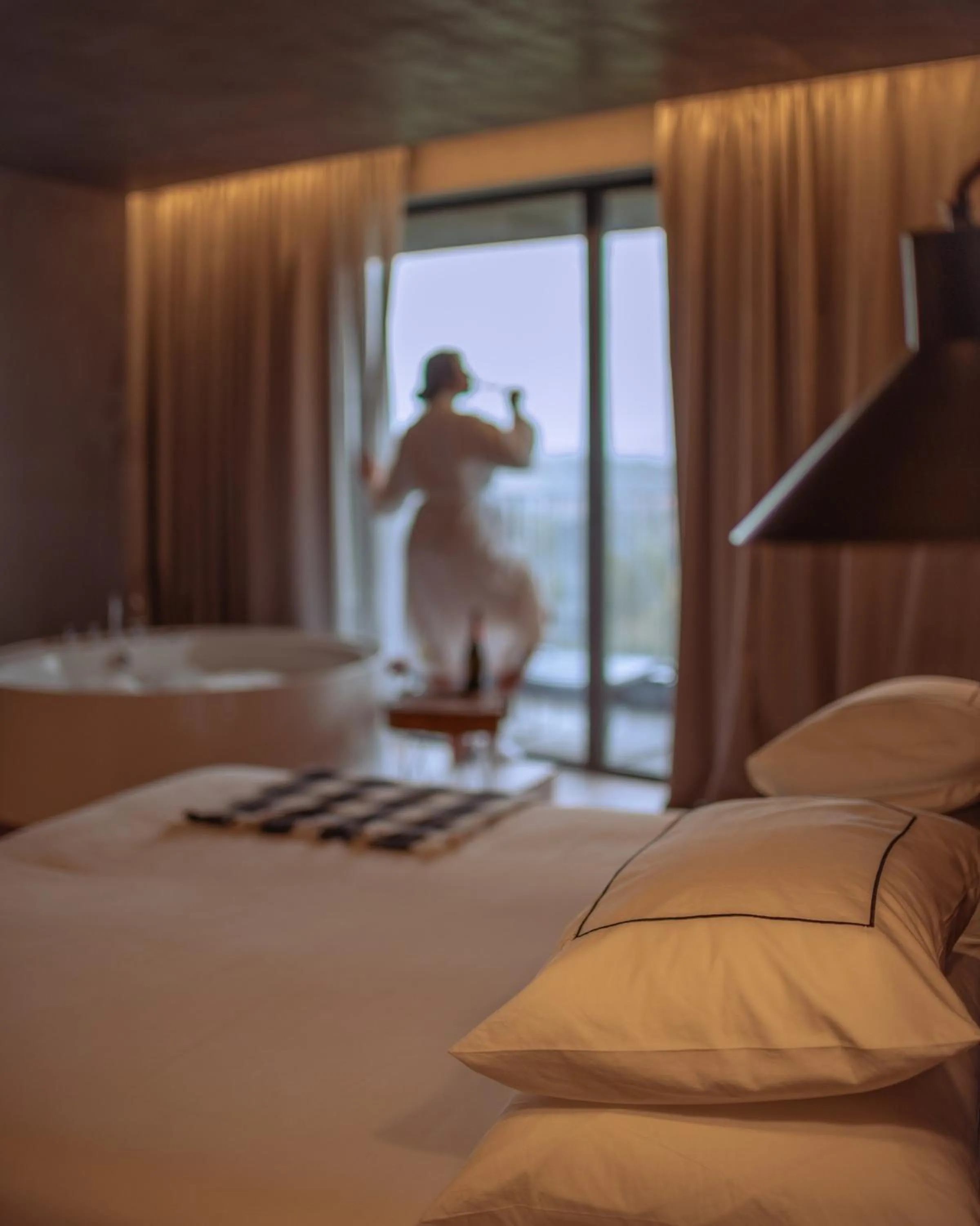 Bedroom, Bed in Puro Dão Hotel & Spa