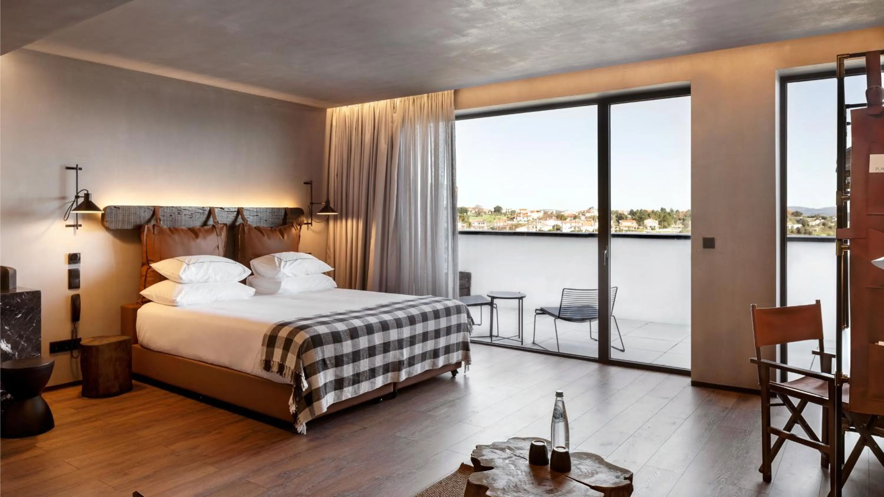 Bed in Puro Dão Hotel & Spa